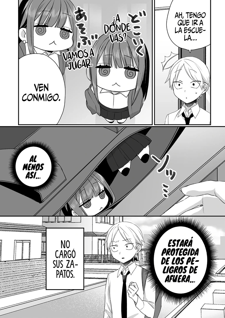 Esa chica es linda... ¿pero peligrosa? Capitulo 55: ¿Te estás multiplicando? Chihara-san página 9