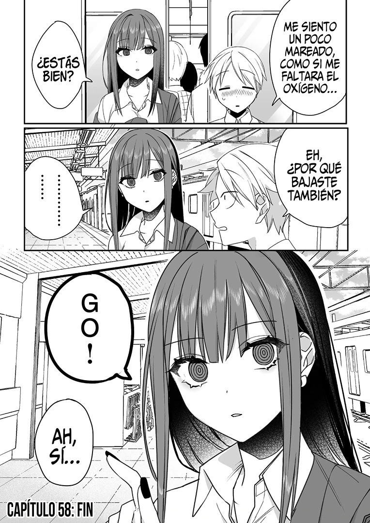 Esa chica es linda... ¿pero peligrosa? Capitulo 58: ¿Dónde para el tren? Chihara-san página 11
