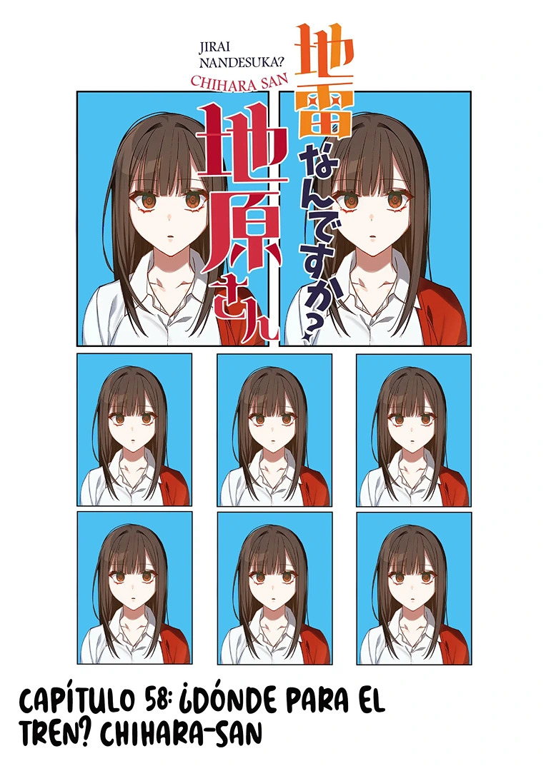 Esa chica es linda... ¿pero peligrosa? Capitulo 58: ¿Dónde para el tren? Chihara-san página 4