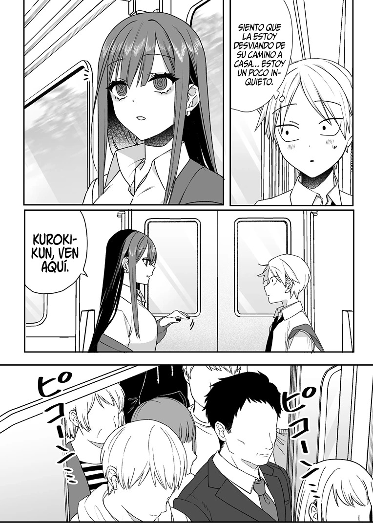 Esa chica es linda... ¿pero peligrosa? Capitulo 58: ¿Dónde para el tren? Chihara-san página 7