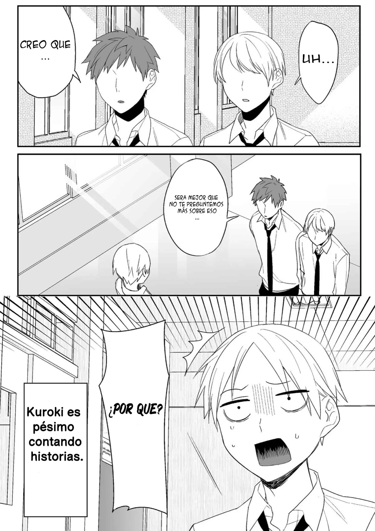 Esa chica es linda... ¿pero peligrosa? Capitulo 6: ¿Está todo bien? Chihara-san página 12