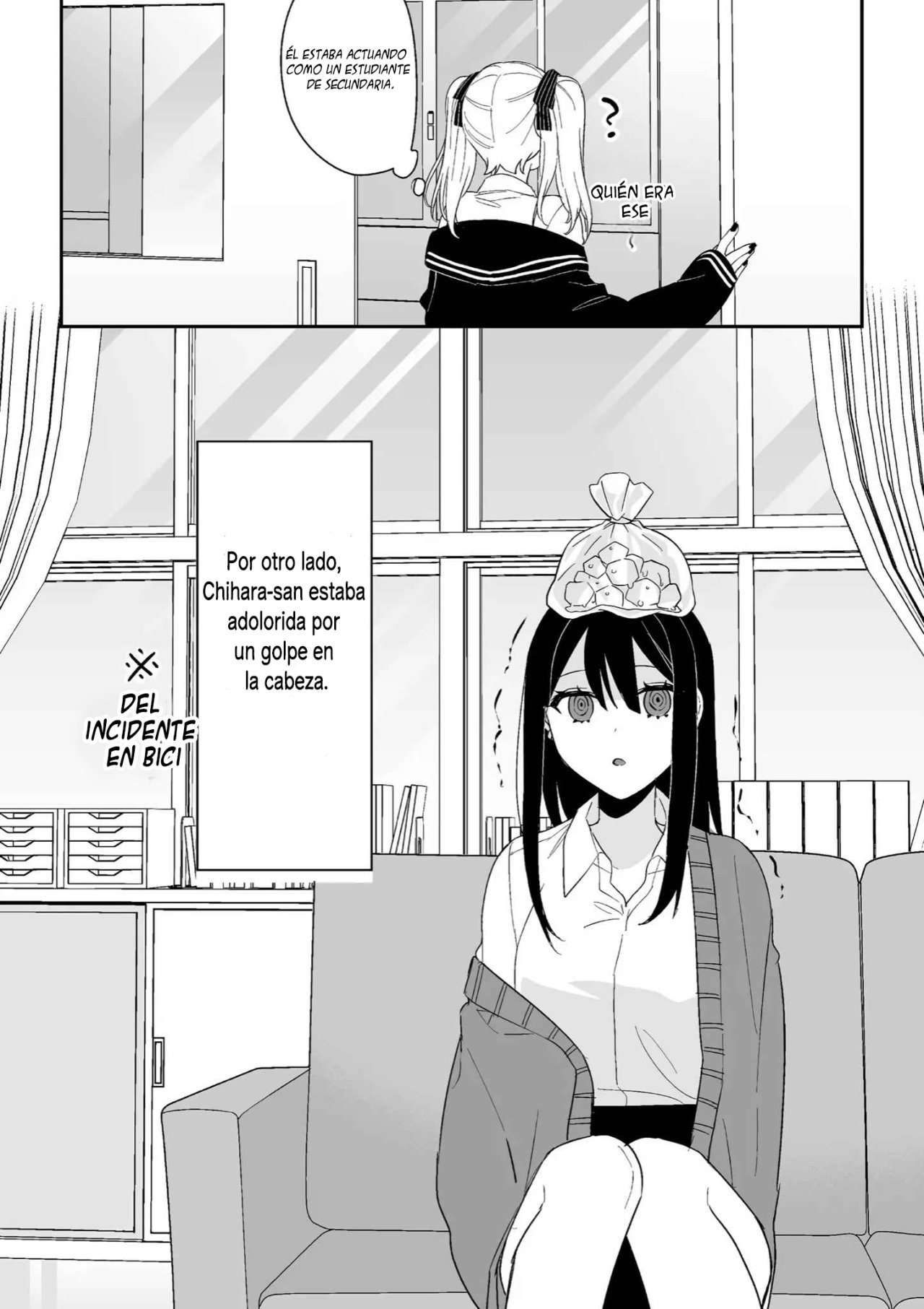 Esa chica es linda... ¿pero peligrosa? Capitulo 6: ¿Está todo bien? Chihara-san página 16