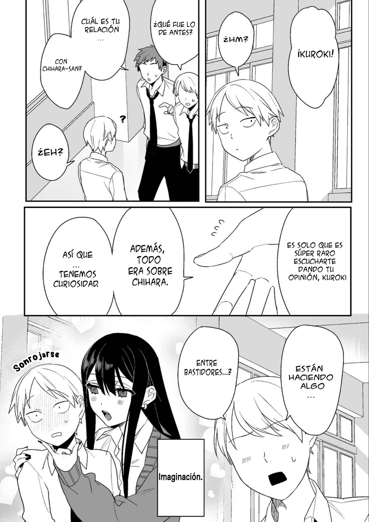 Esa chica es linda... ¿pero peligrosa? Capitulo 6: ¿Está todo bien? Chihara-san página 5