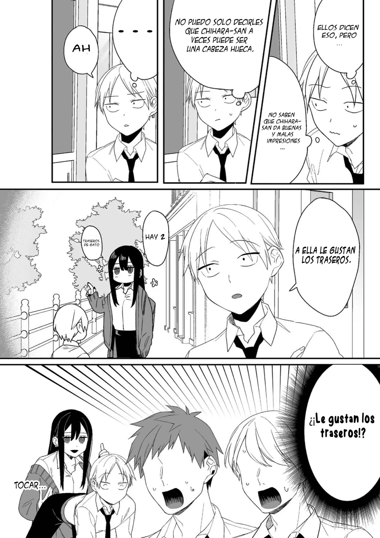Esa chica es linda... ¿pero peligrosa? Capitulo 6: ¿Está todo bien? Chihara-san página 8