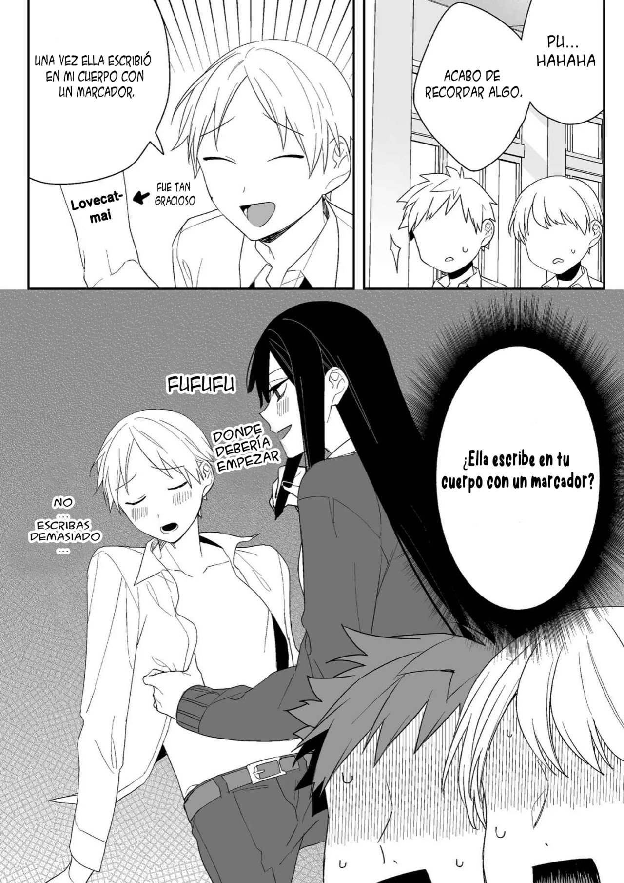 Esa chica es linda... ¿pero peligrosa? Capitulo 6: ¿Está todo bien? Chihara-san página 9