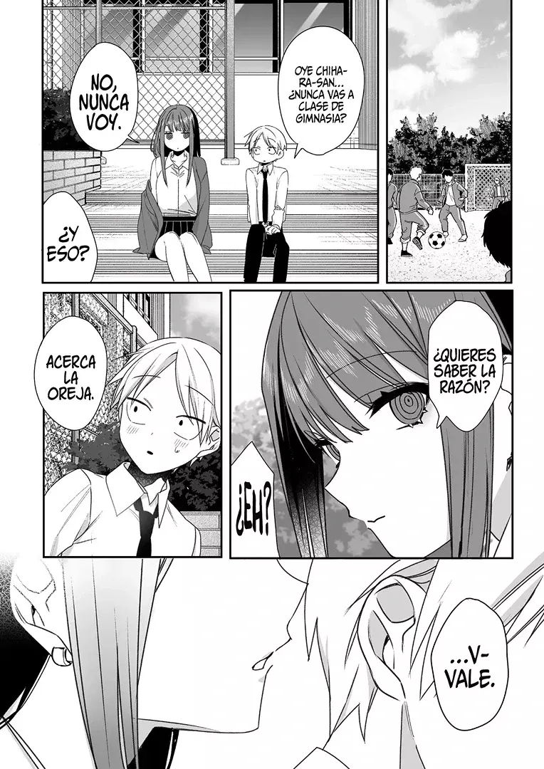 Esa chica es linda... ¿pero peligrosa? Capitulo 60: ¿Haces gimnasia? Chihara-san página 12