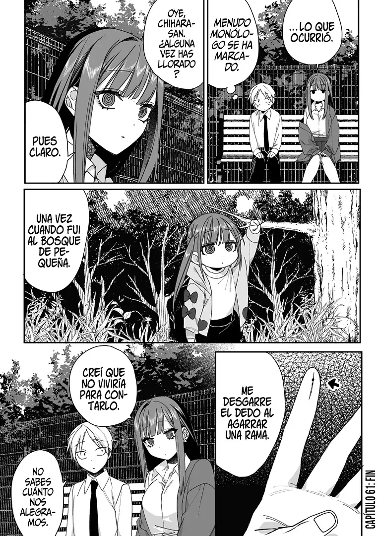 Esa chica es linda... ¿pero peligrosa? Capitulo 61: ¿Qué tal fue tu día? Chihara-san página 12