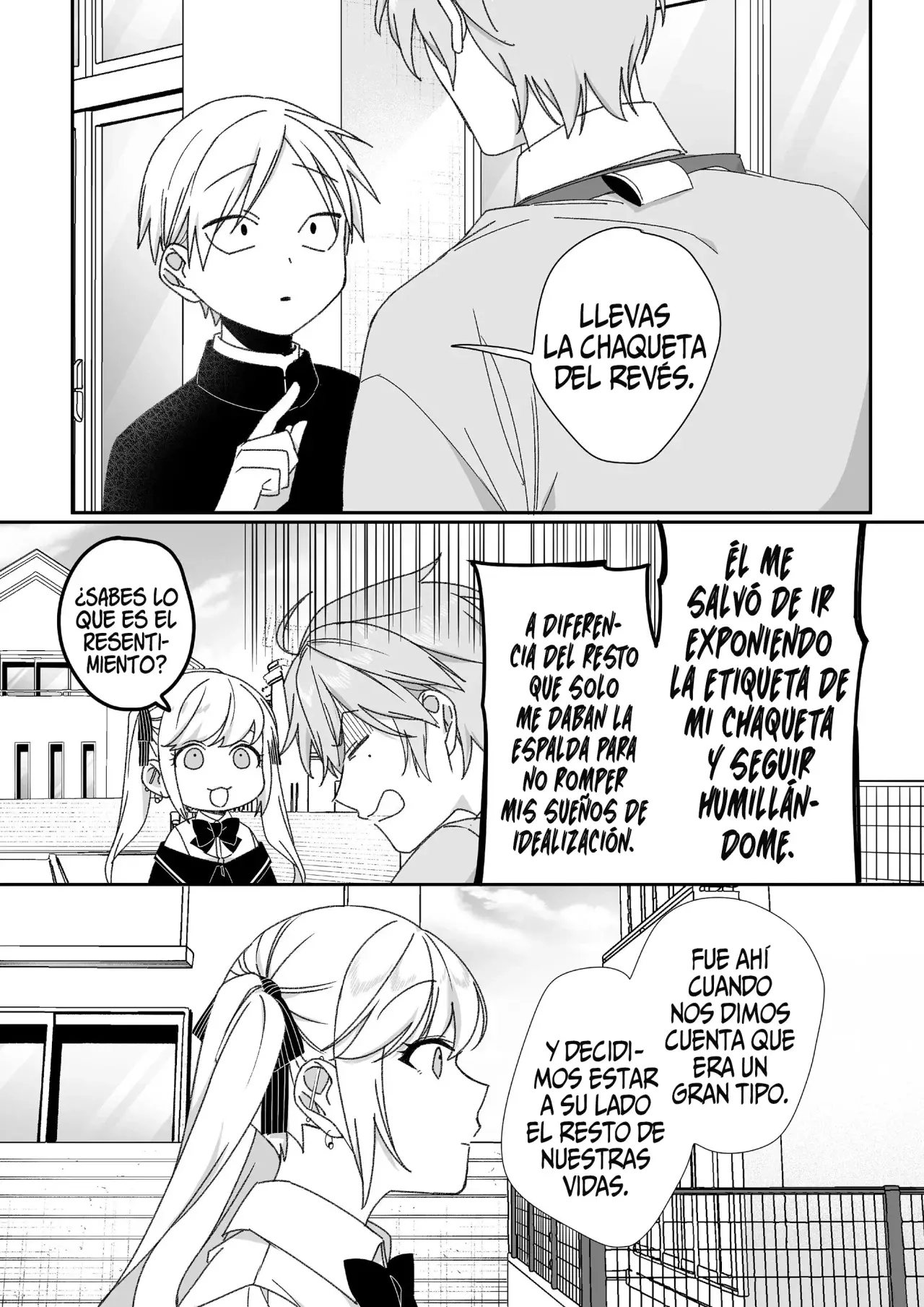 Esa chica es linda... ¿pero peligrosa? Capitulo 63: ¿Te acuerdas de eso? Chihara-san página 12