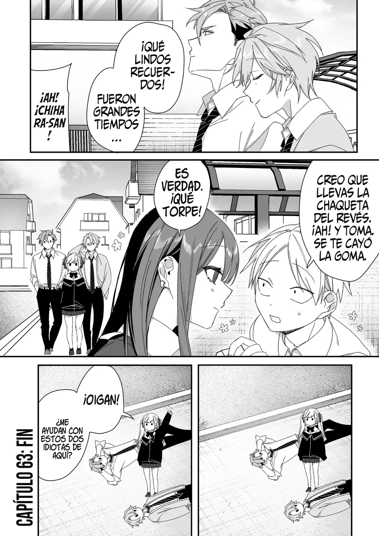 Esa chica es linda... ¿pero peligrosa? Capitulo 63: ¿Te acuerdas de eso? Chihara-san página 13