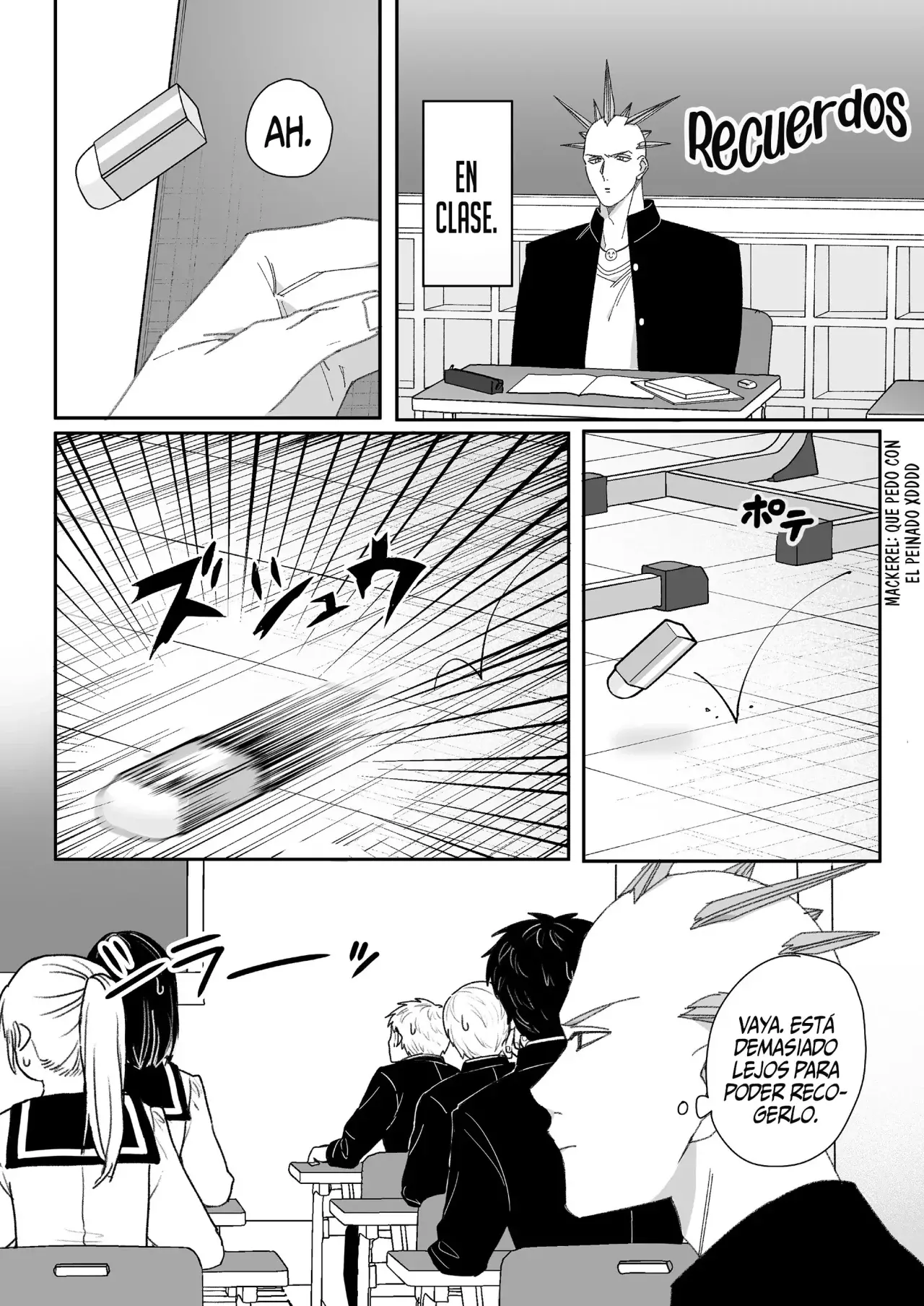 Esa chica es linda... ¿pero peligrosa? Capitulo 63: ¿Te acuerdas de eso? Chihara-san página 9