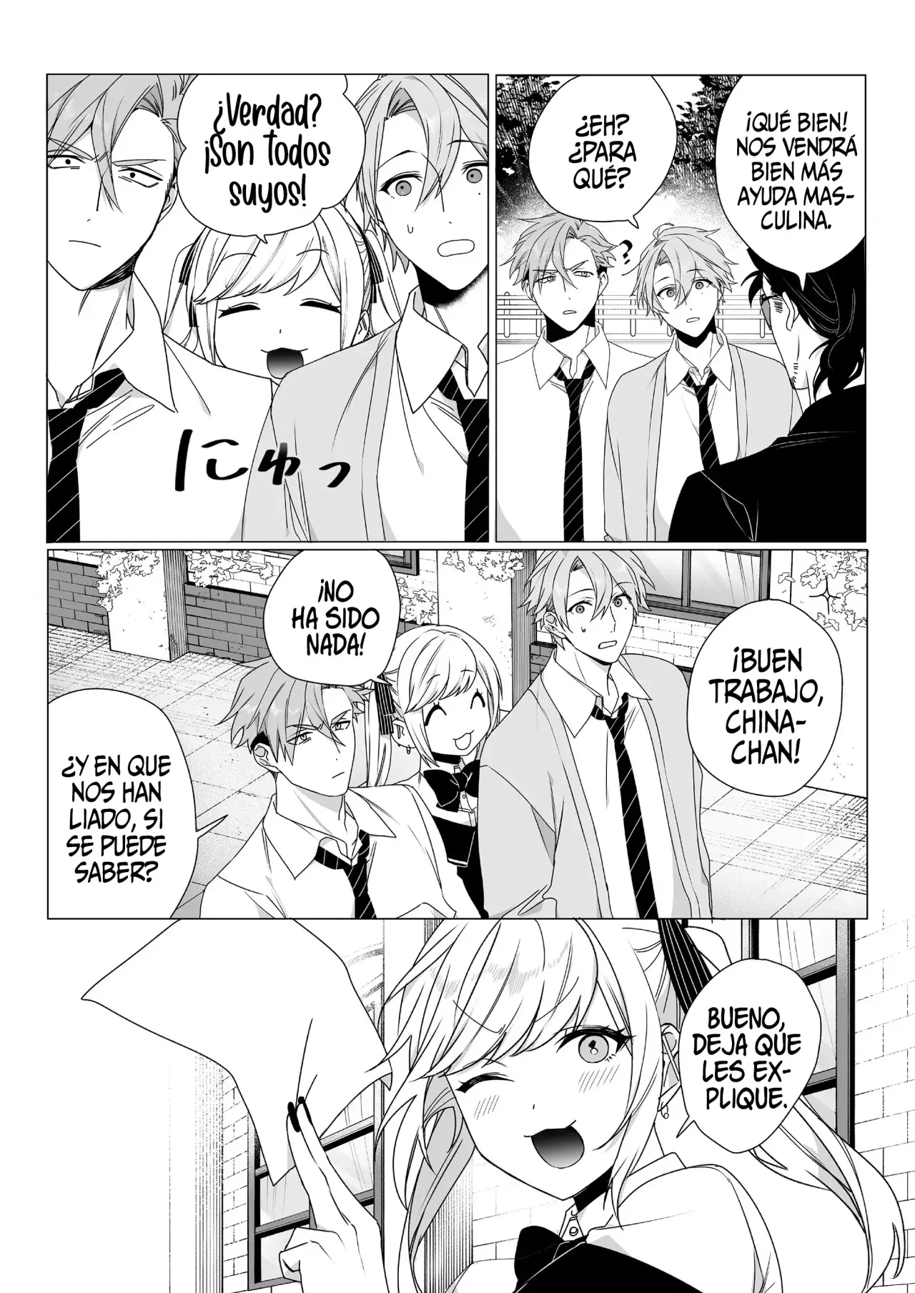 Esa chica es linda... ¿pero peligrosa? Capitulo 64: ¿Eres de aquí, Chihara-san? página 11
