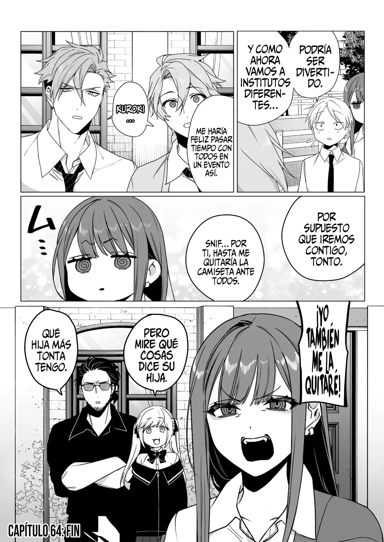 Esa chica es linda... ¿pero peligrosa? Capitulo 64: ¿Eres de aquí, Chihara-san? página 13