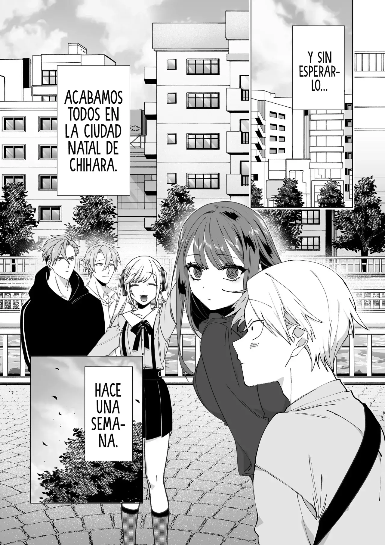 Esa chica es linda... ¿pero peligrosa? Capitulo 64: ¿Eres de aquí, Chihara-san? página 4