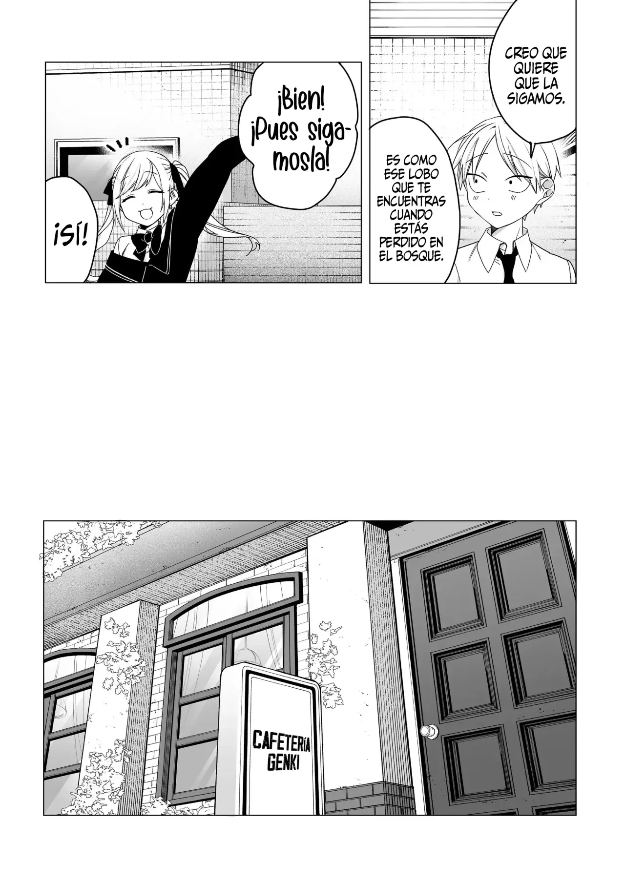 Esa chica es linda... ¿pero peligrosa? Capitulo 64: ¿Eres de aquí, Chihara-san? página 7