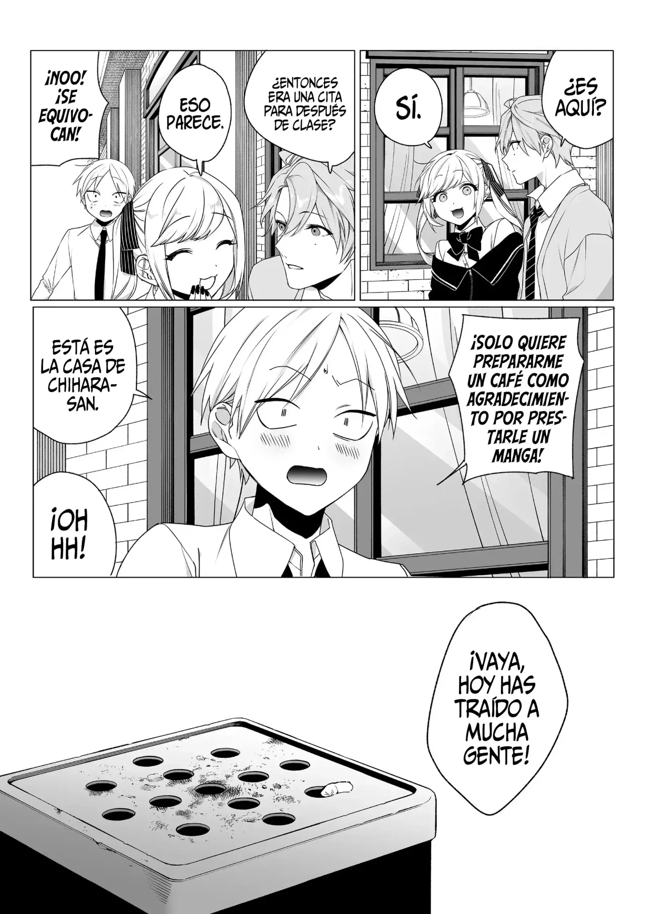 Esa chica es linda... ¿pero peligrosa? Capitulo 64: ¿Eres de aquí, Chihara-san? página 8