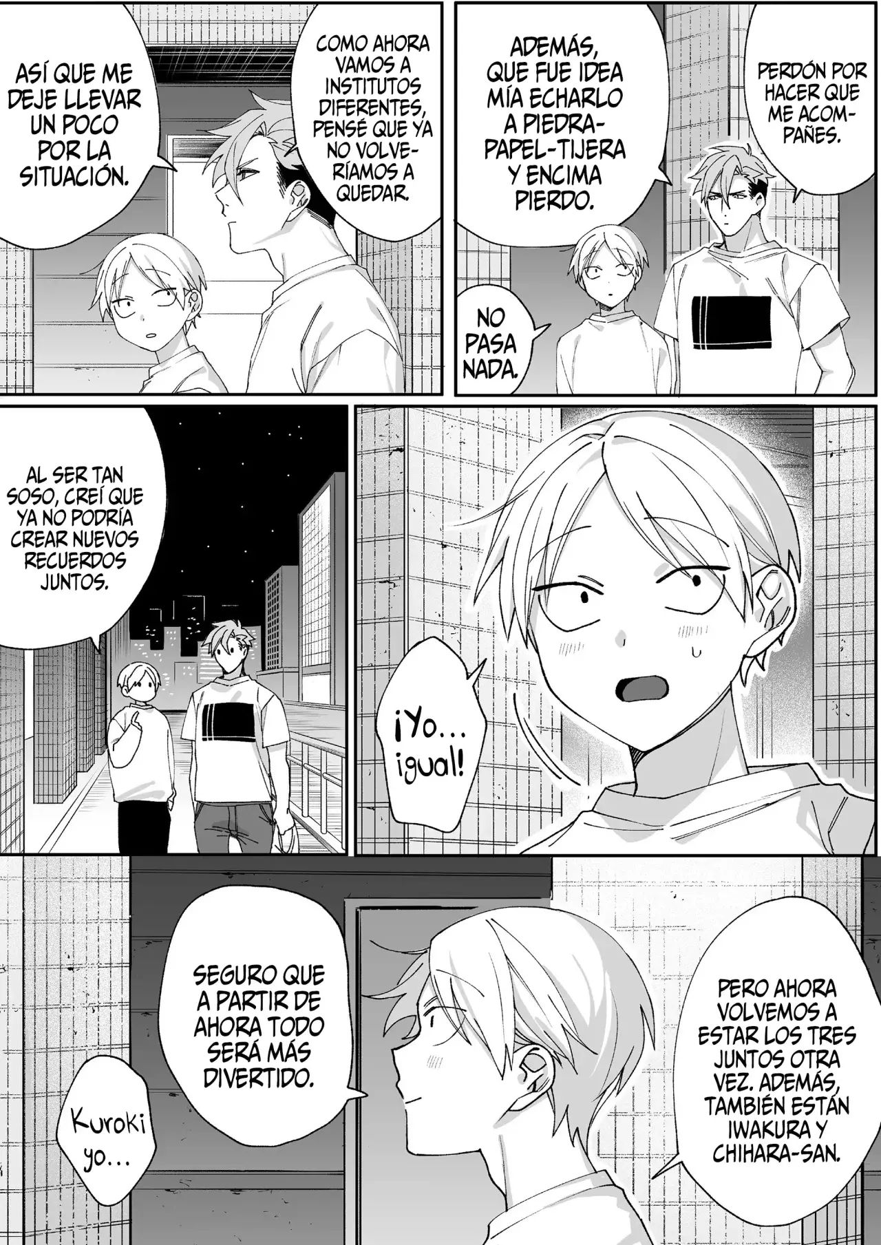 Esa chica es linda... ¿pero peligrosa? Capitulo 65: ¿Qué hiciste antes del festival? Chihara-san página 11