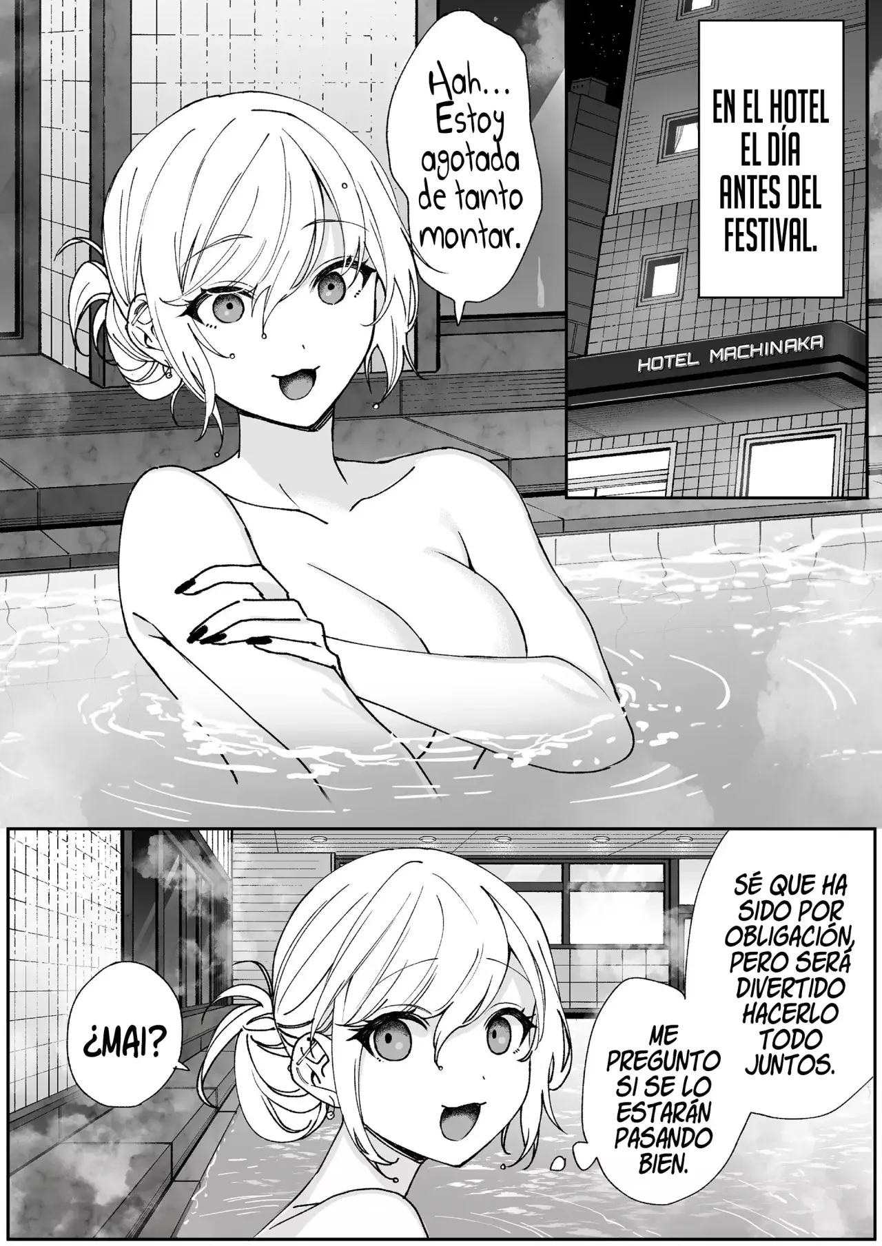 Esa chica es linda... ¿pero peligrosa? Capitulo 65: ¿Qué hiciste antes del festival? Chihara-san página 3