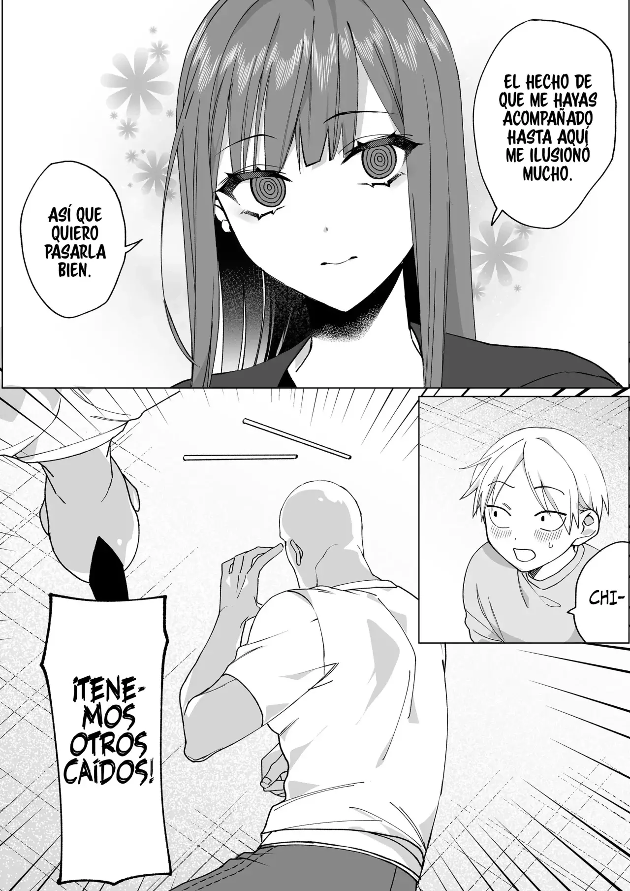Esa chica es linda... ¿pero peligrosa? Capitulo 66: ¿Día del festival del gyouza? Chihara-san. página 12