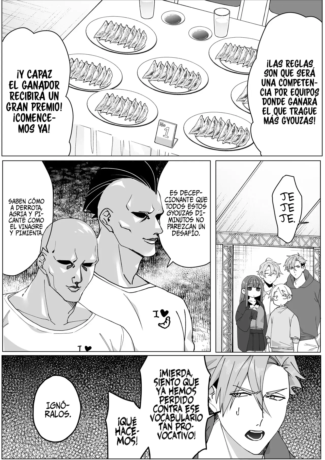 Esa chica es linda... ¿pero peligrosa? Capitulo 66: ¿Día del festival del gyouza? Chihara-san. página 9