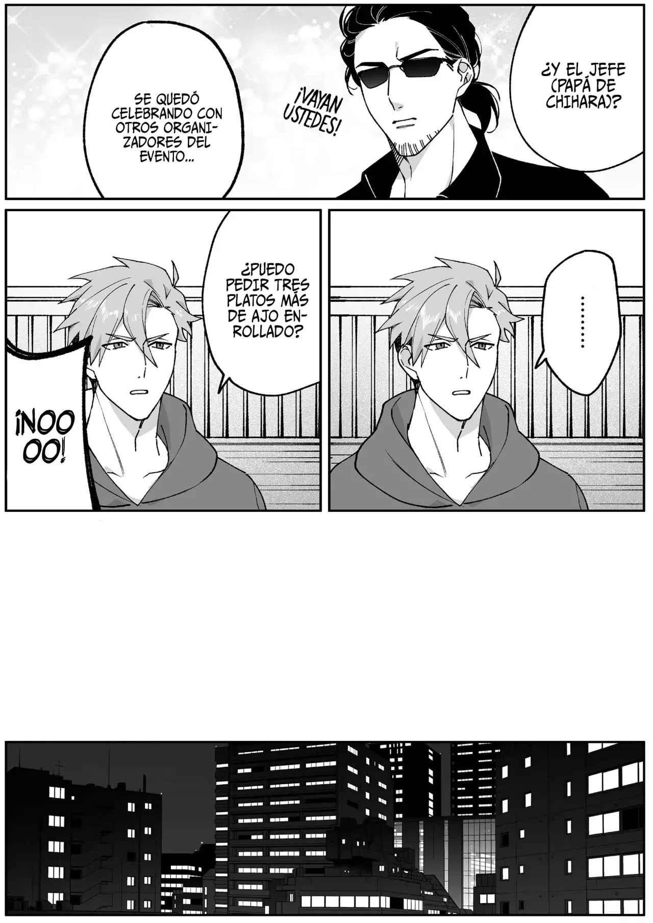 Esa chica es linda... ¿pero peligrosa? Capitulo 67: ¿Viaje largo? Chihara-san página 4