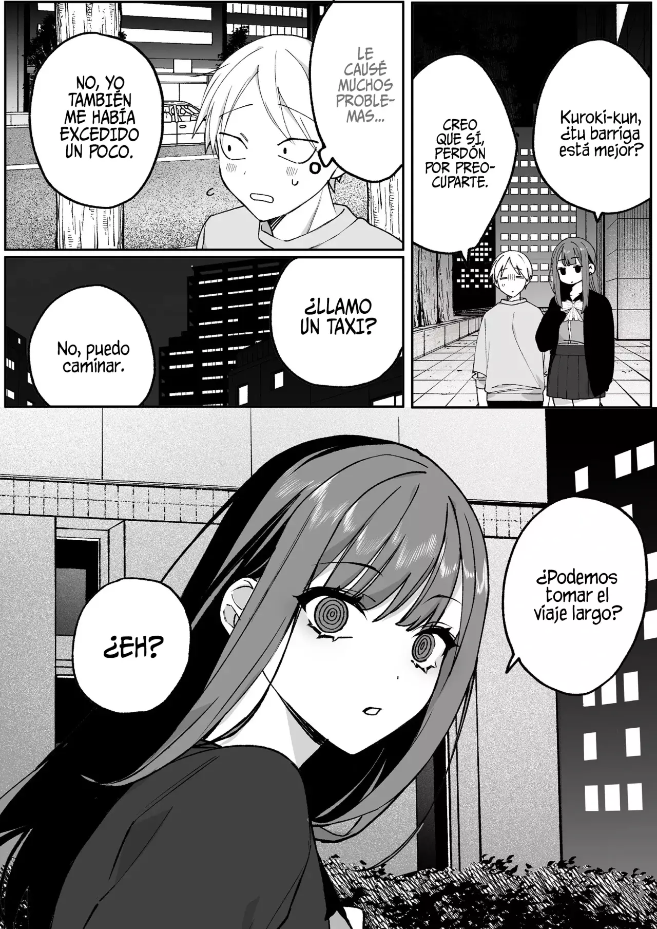 Esa chica es linda... ¿pero peligrosa? Capitulo 67: ¿Viaje largo? Chihara-san página 5