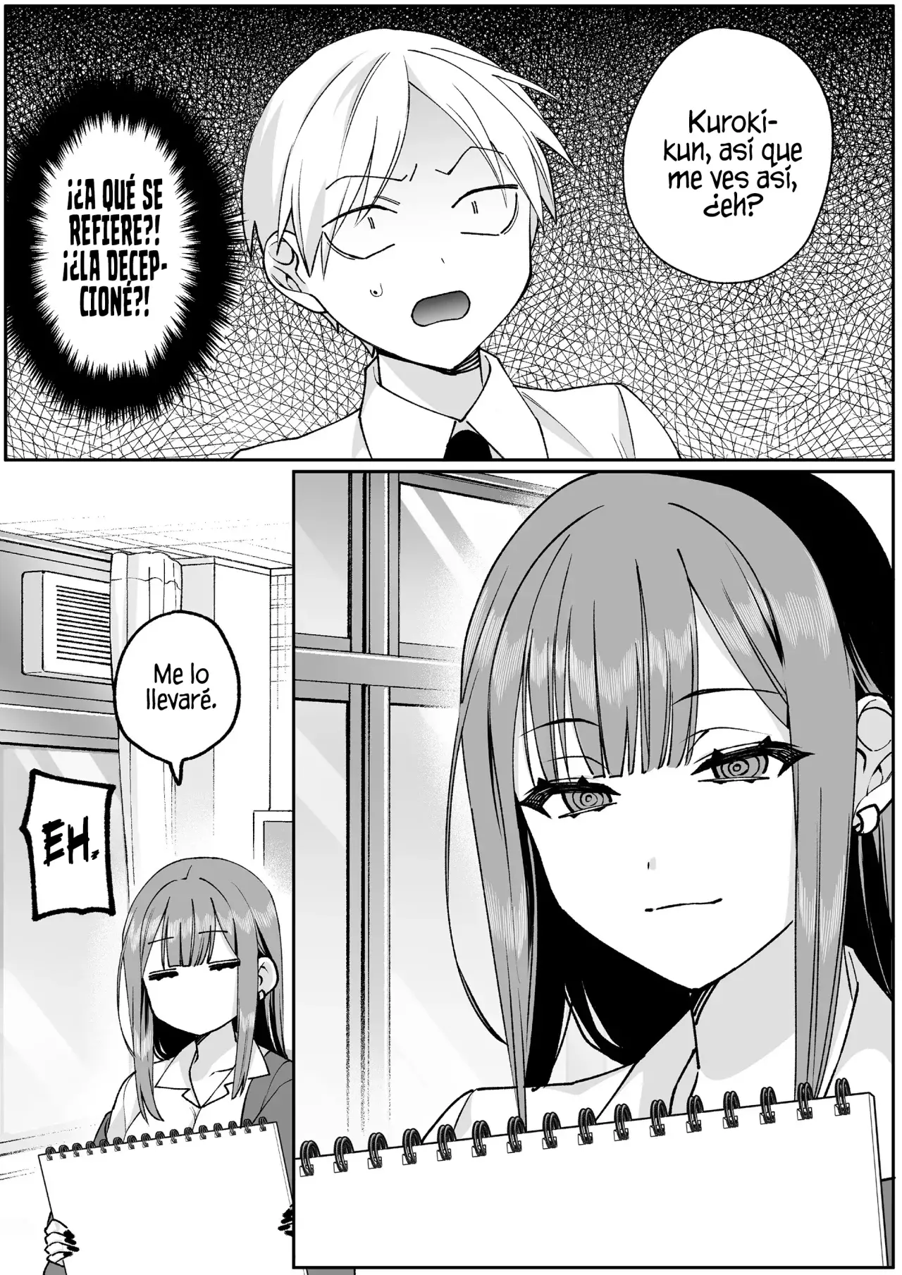 Esa chica es linda... ¿pero peligrosa? Capitulo 68: ¿Puedes dibujar? Chihara-san página 11