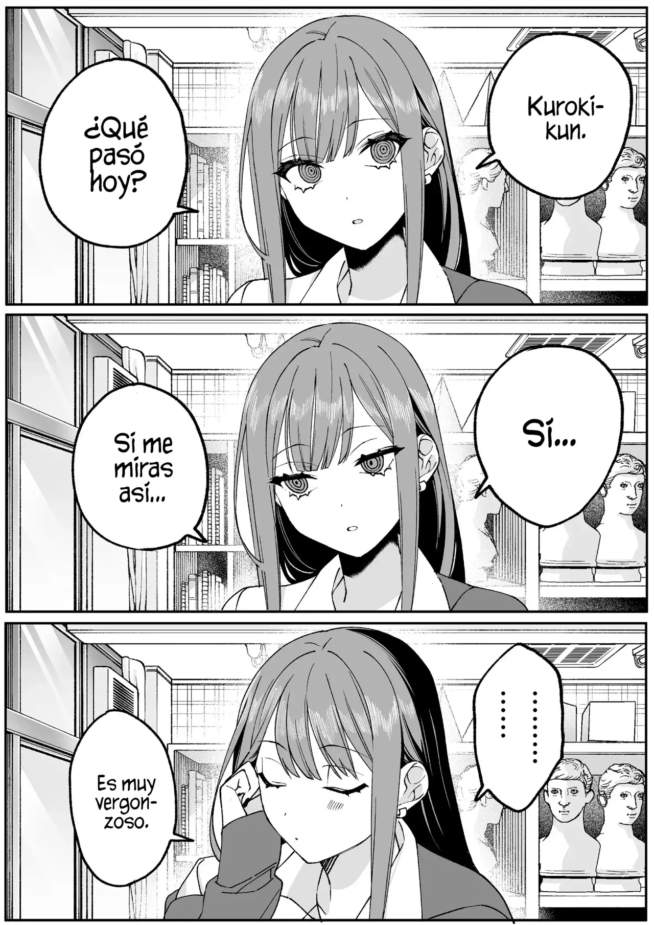 Esa chica es linda... ¿pero peligrosa? Capitulo 68: ¿Puedes dibujar? Chihara-san página 3