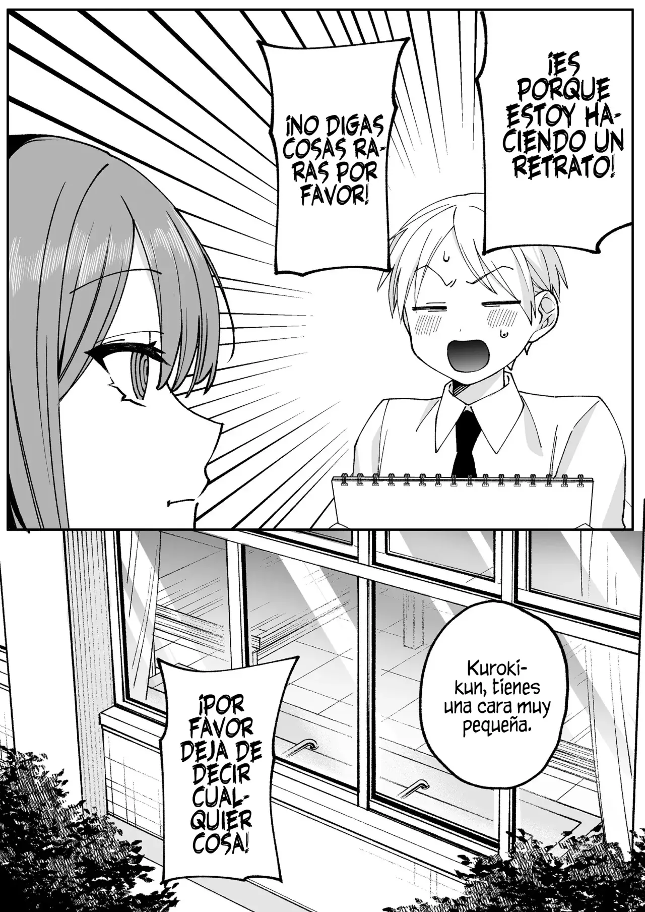 Esa chica es linda... ¿pero peligrosa? Capitulo 68: ¿Puedes dibujar? Chihara-san página 4