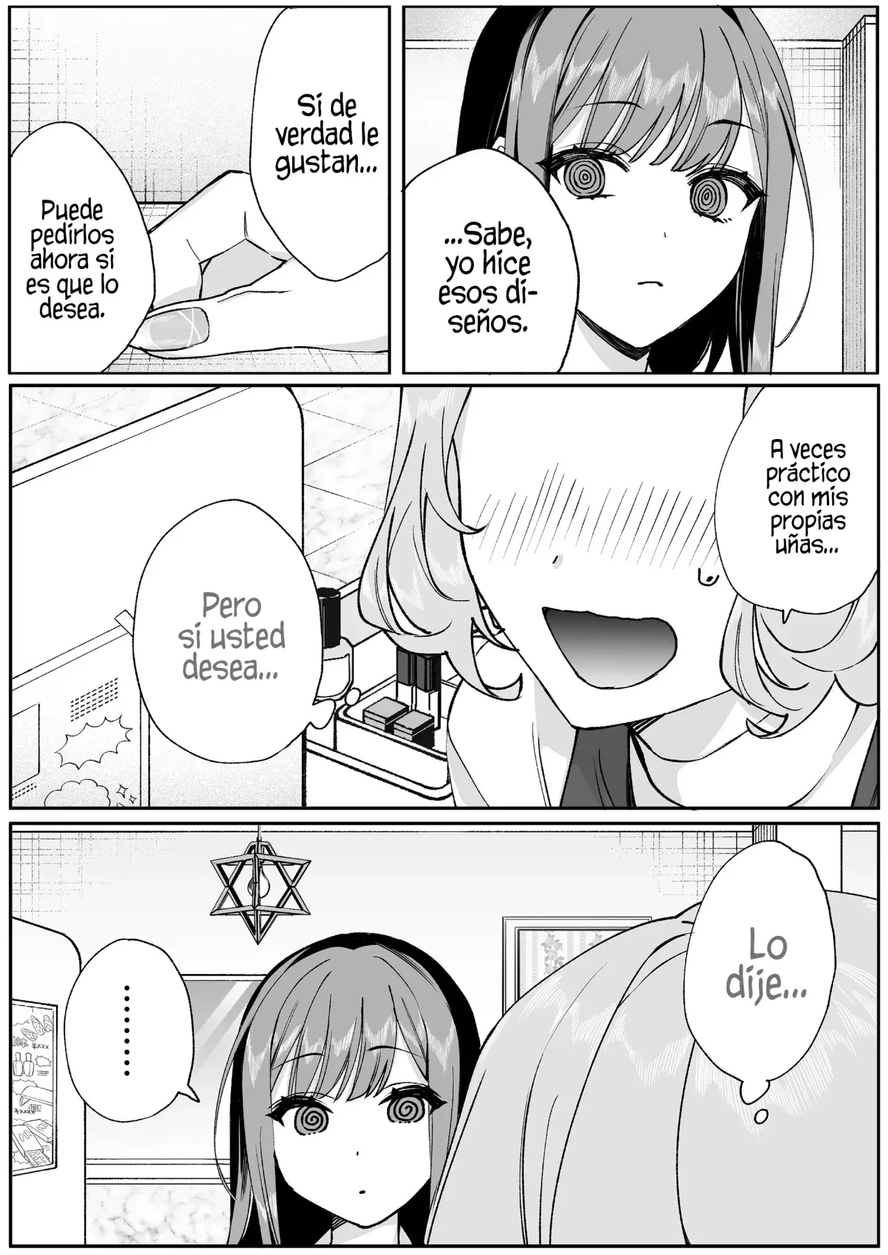 Esa chica es linda... ¿pero peligrosa? Capitulo 69: ¿Lo quieres? Chihara-san página 10