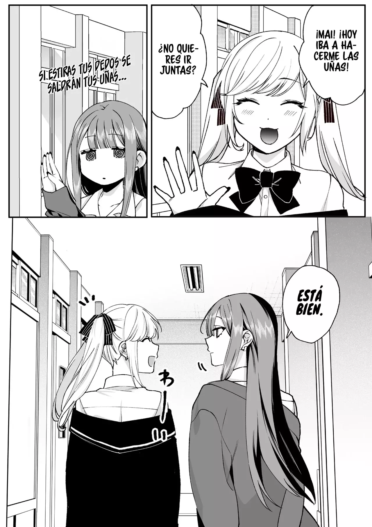Esa chica es linda... ¿pero peligrosa? Capitulo 69: ¿Lo quieres? Chihara-san página 3