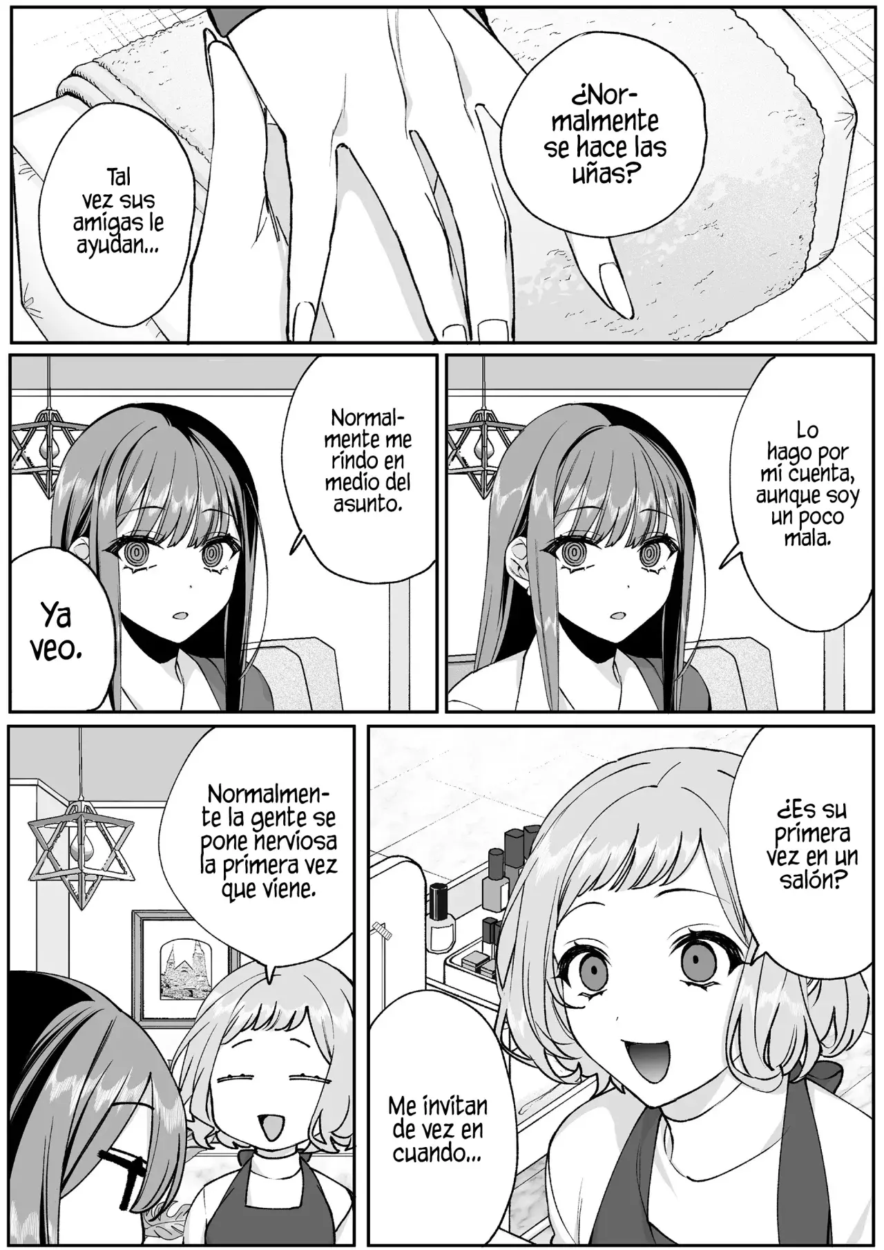 Esa chica es linda... ¿pero peligrosa? Capitulo 69: ¿Lo quieres? Chihara-san página 6