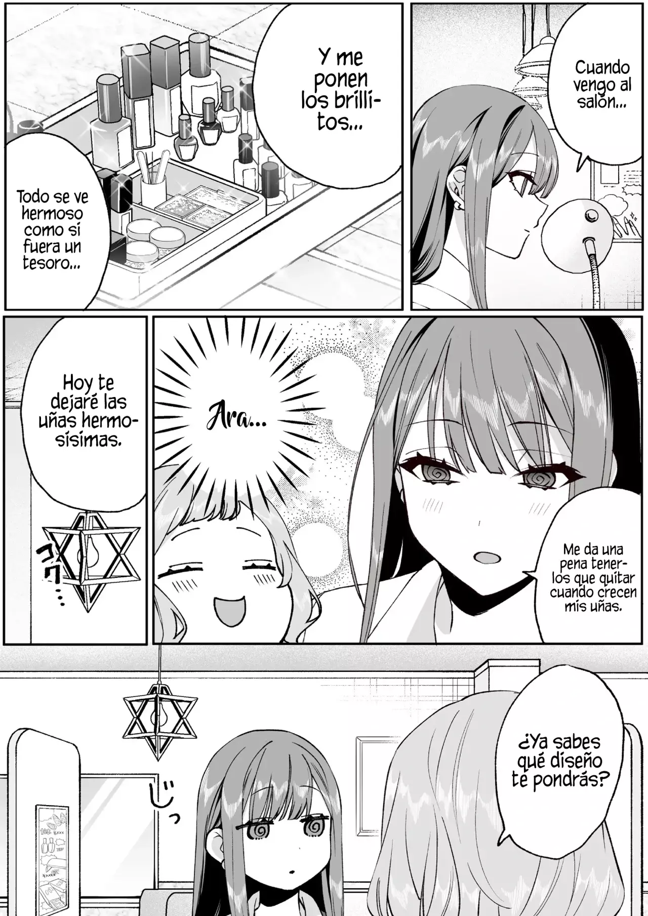 Esa chica es linda... ¿pero peligrosa? Capitulo 69: ¿Lo quieres? Chihara-san página 7