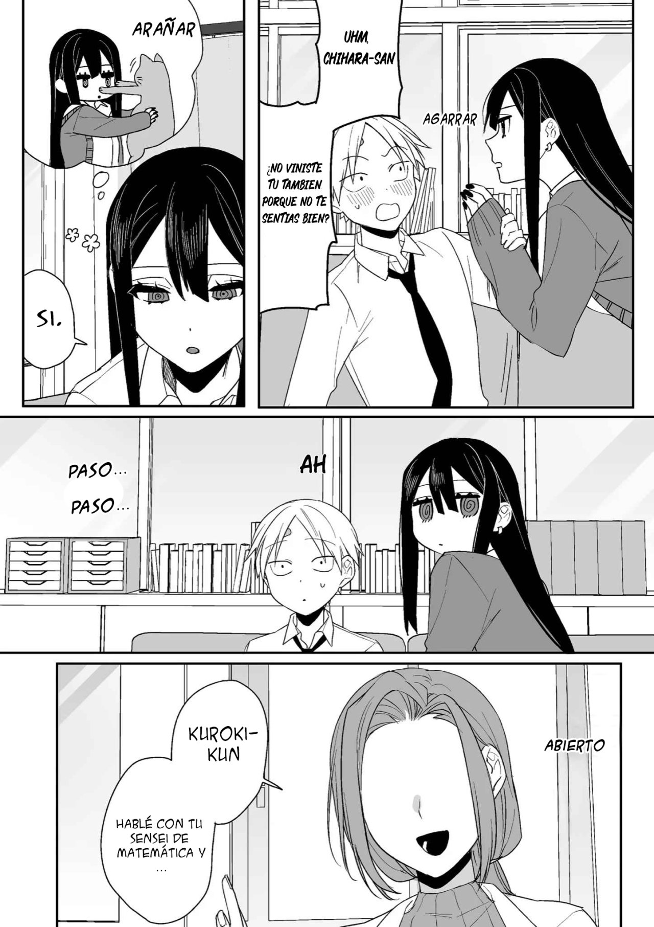 Esa chica es linda... ¿pero peligrosa? Capitulo 7: ¿Qué es la amabilidad, Chihara-san? página 11