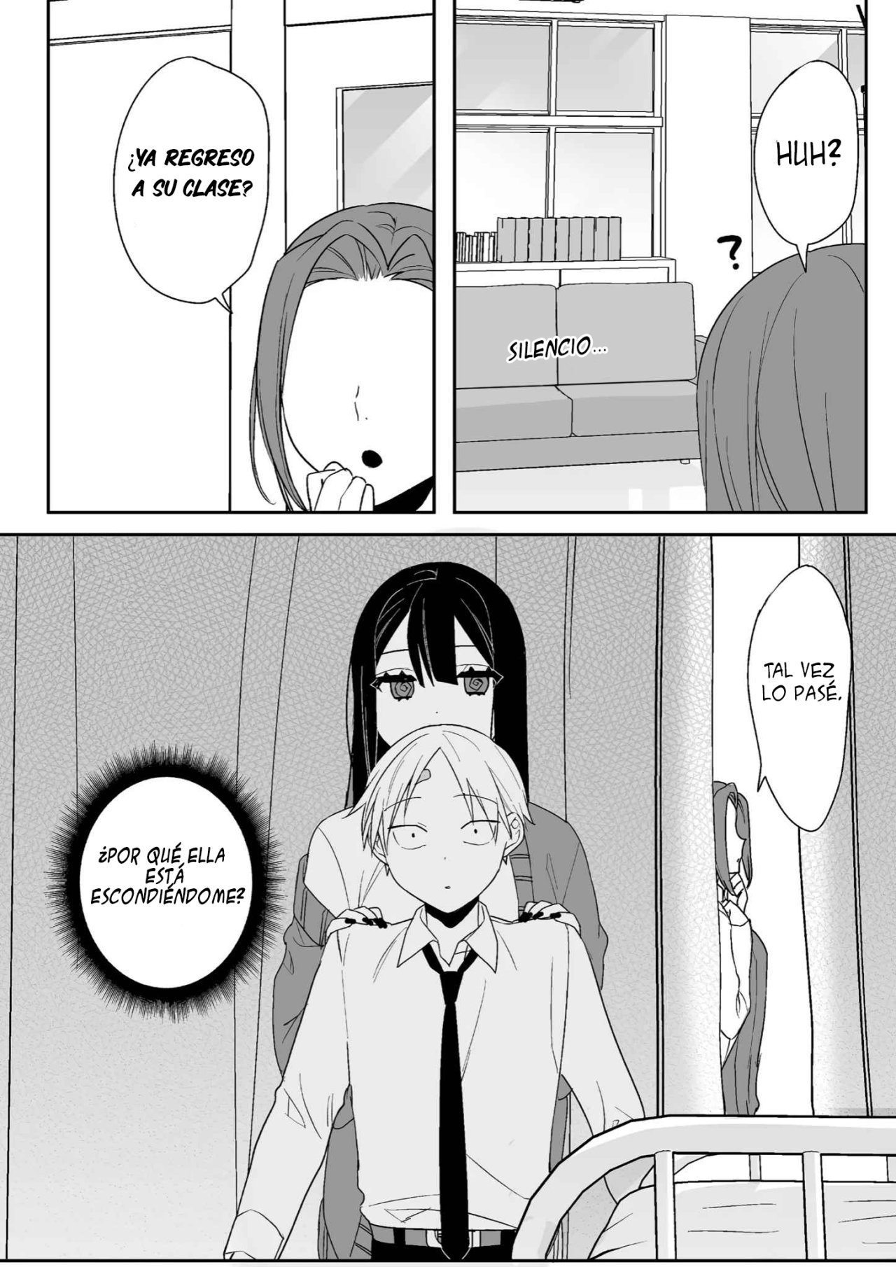 Esa chica es linda... ¿pero peligrosa? Capitulo 7: ¿Qué es la amabilidad, Chihara-san? página 12