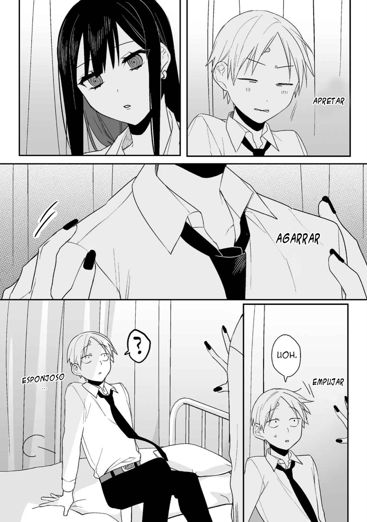 Esa chica es linda... ¿pero peligrosa? Capitulo 7: ¿Qué es la amabilidad, Chihara-san? página 14
