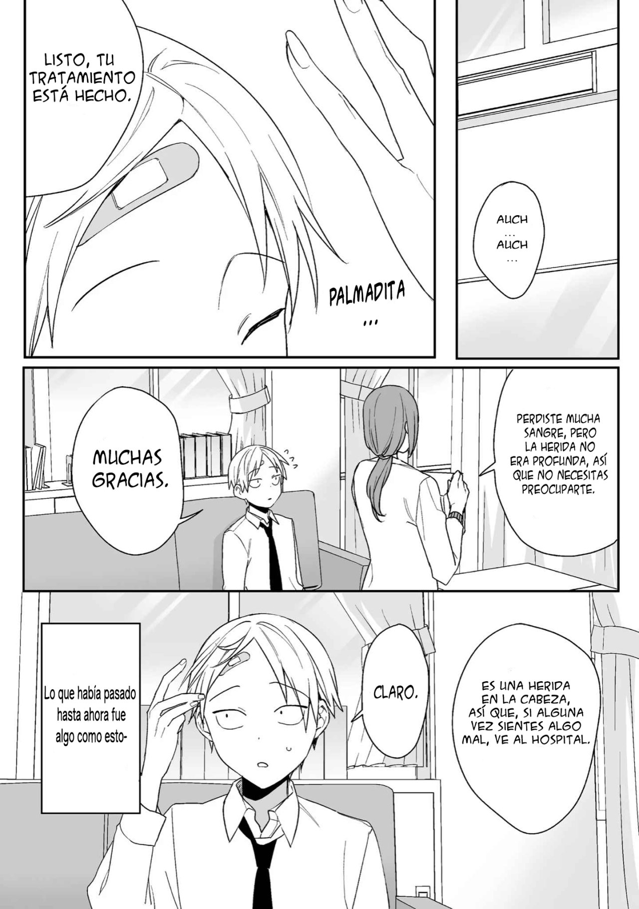 Esa chica es linda... ¿pero peligrosa? Capitulo 7: ¿Qué es la amabilidad, Chihara-san? página 3