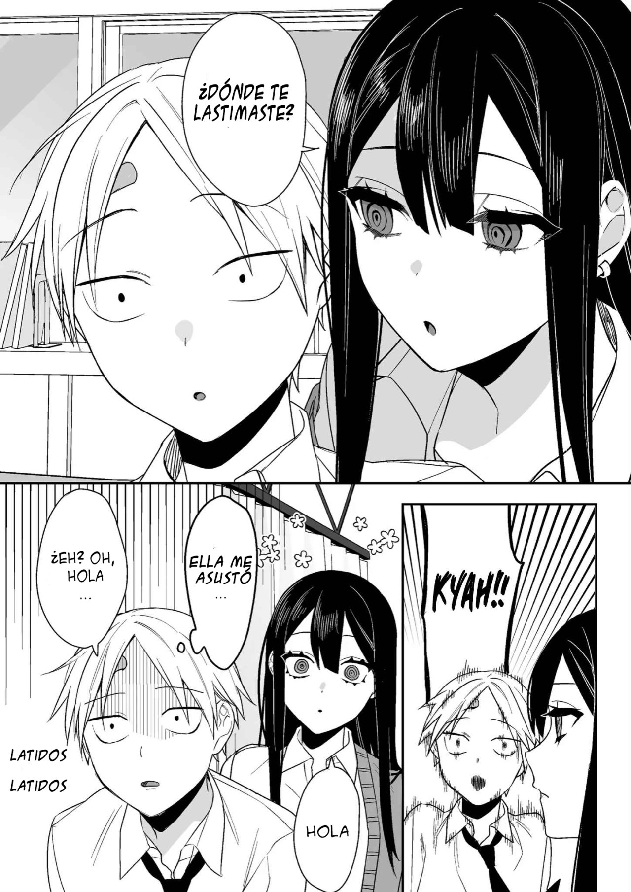 Esa chica es linda... ¿pero peligrosa? Capitulo 7: ¿Qué es la amabilidad, Chihara-san? página 8