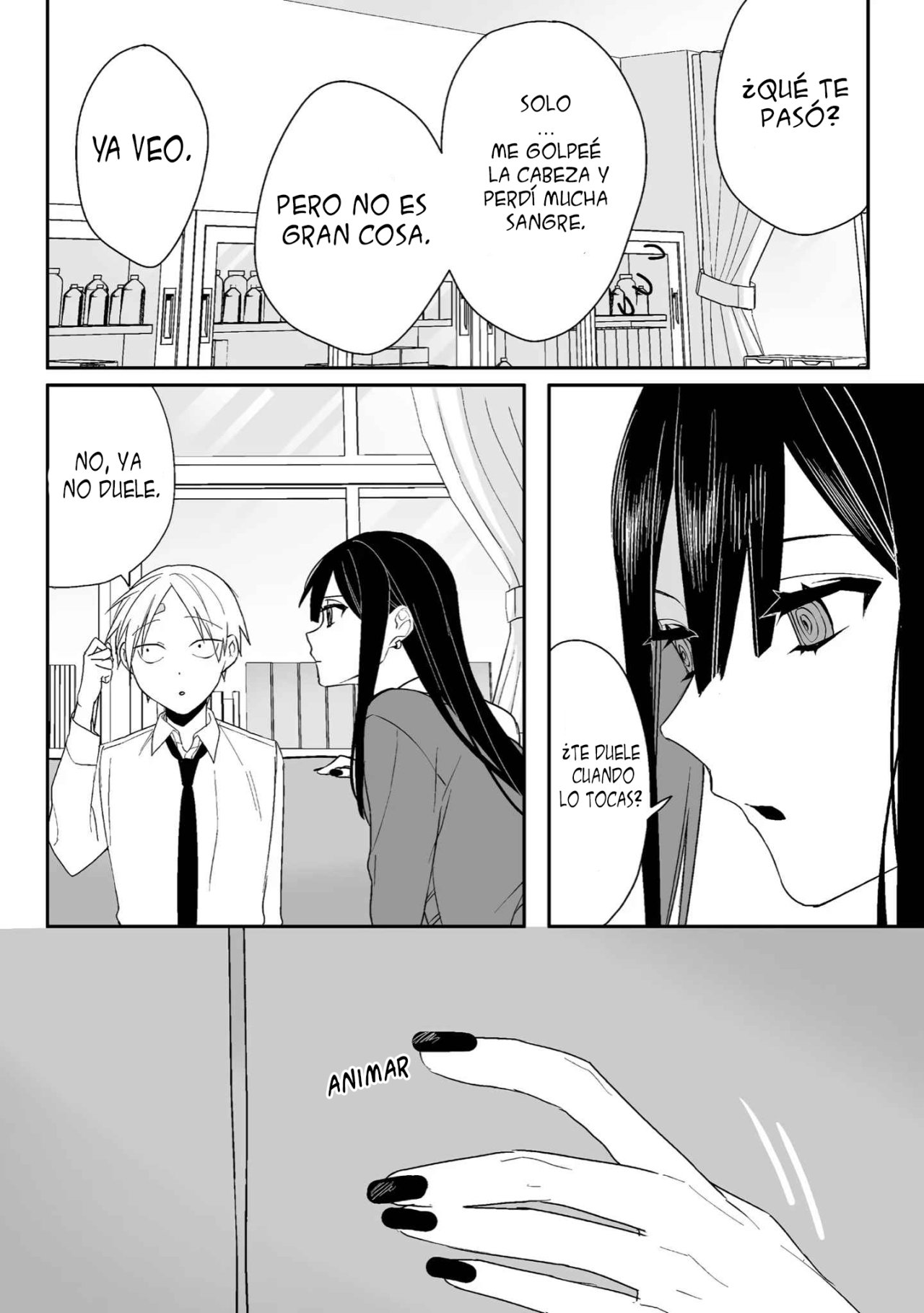 Esa chica es linda... ¿pero peligrosa? Capitulo 7: ¿Qué es la amabilidad, Chihara-san? página 9