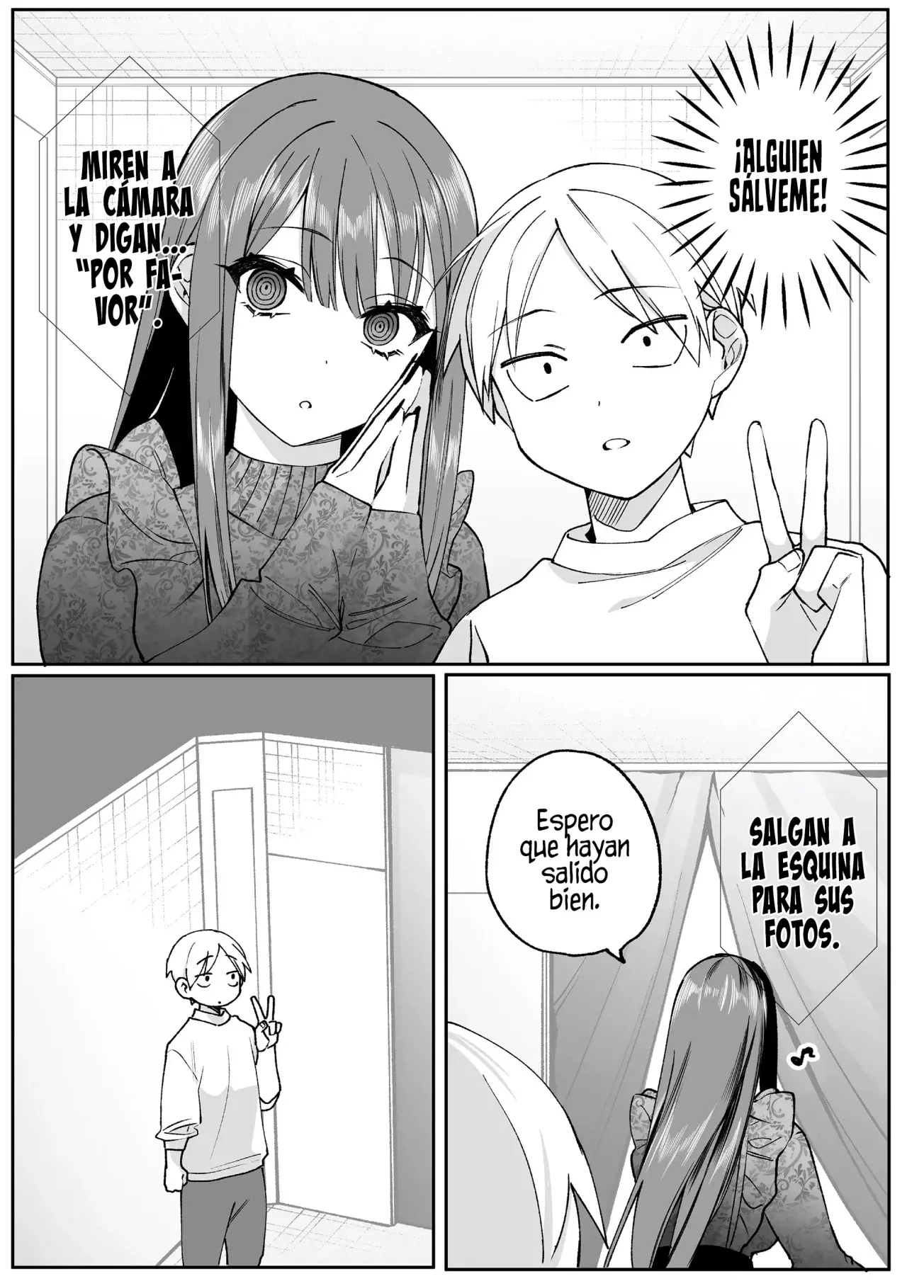 Esa chica es linda... ¿pero peligrosa? Capitulo 70: ¿2 Tomas? Chihara-san página 11