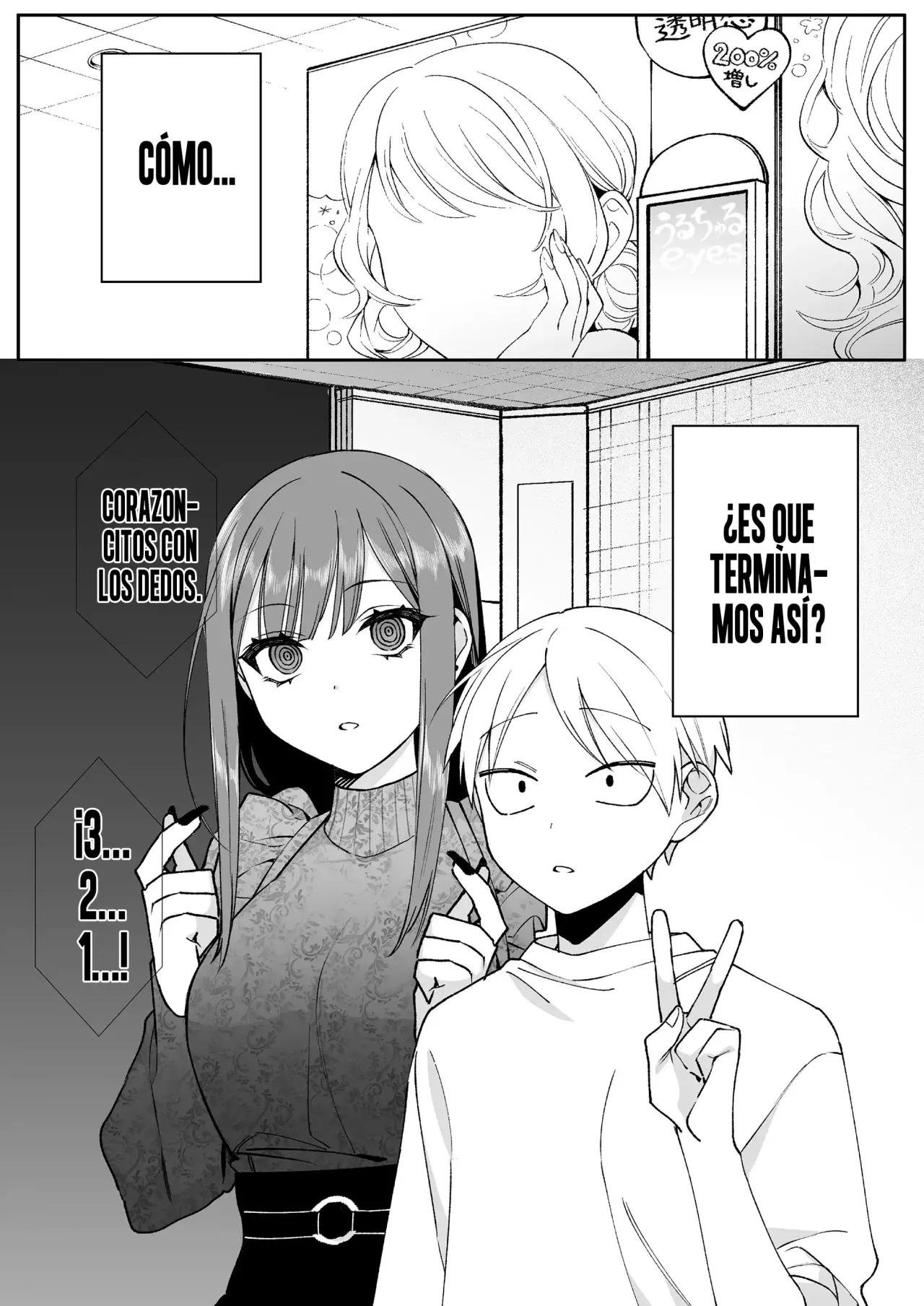 Esa chica es linda... ¿pero peligrosa? Capitulo 70: ¿2 Tomas? Chihara-san página 3