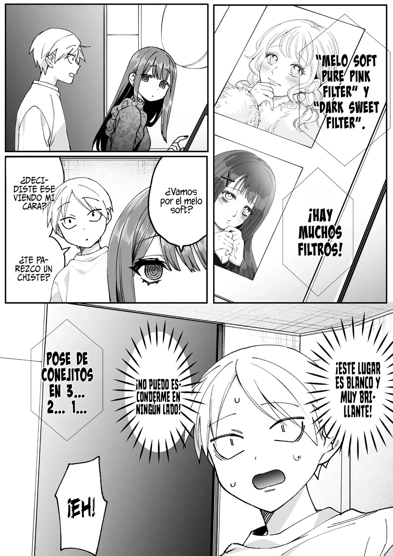 Esa chica es linda... ¿pero peligrosa? Capitulo 70: ¿2 Tomas? Chihara-san página 8