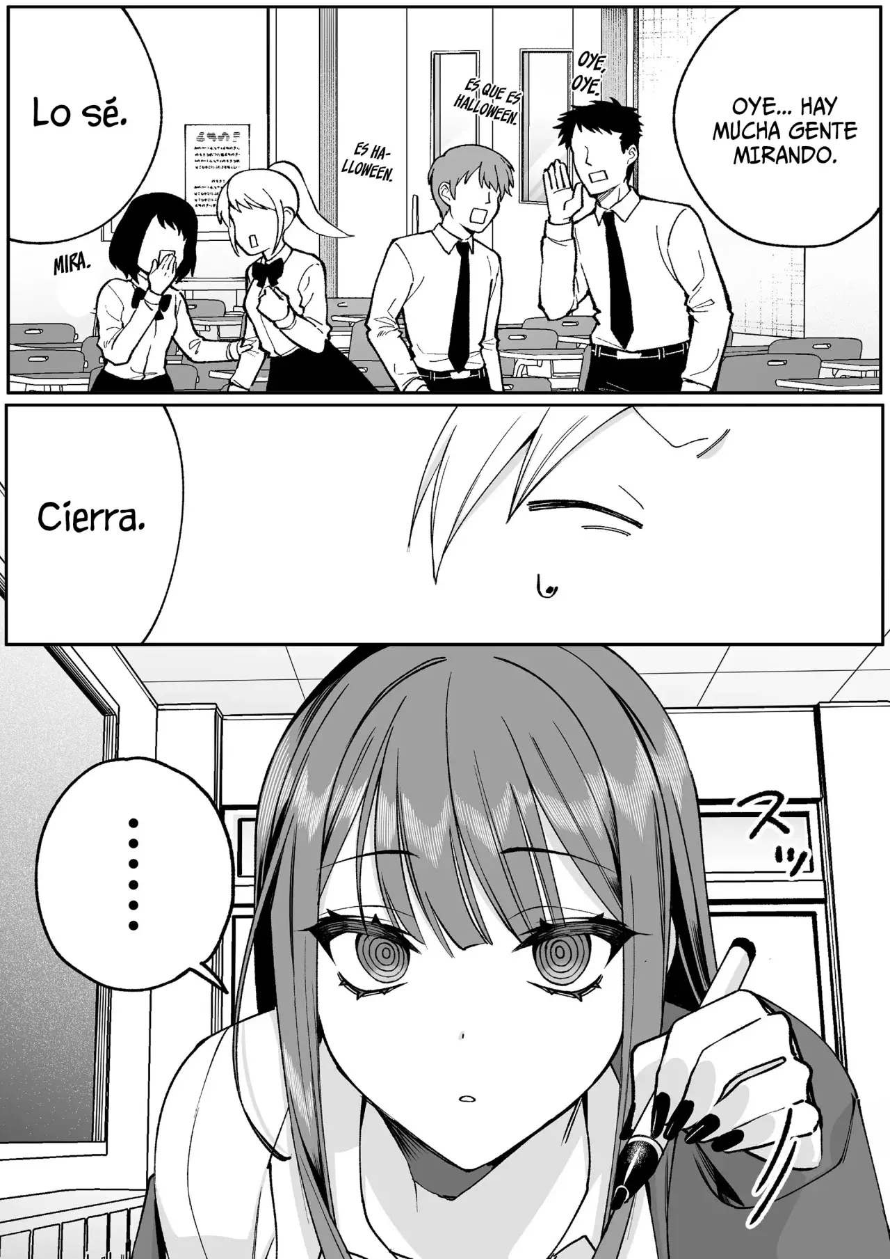 Esa chica es linda... ¿pero peligrosa? Capitulo 71: ¿Hoy es Halloween? Chihara-san página 11