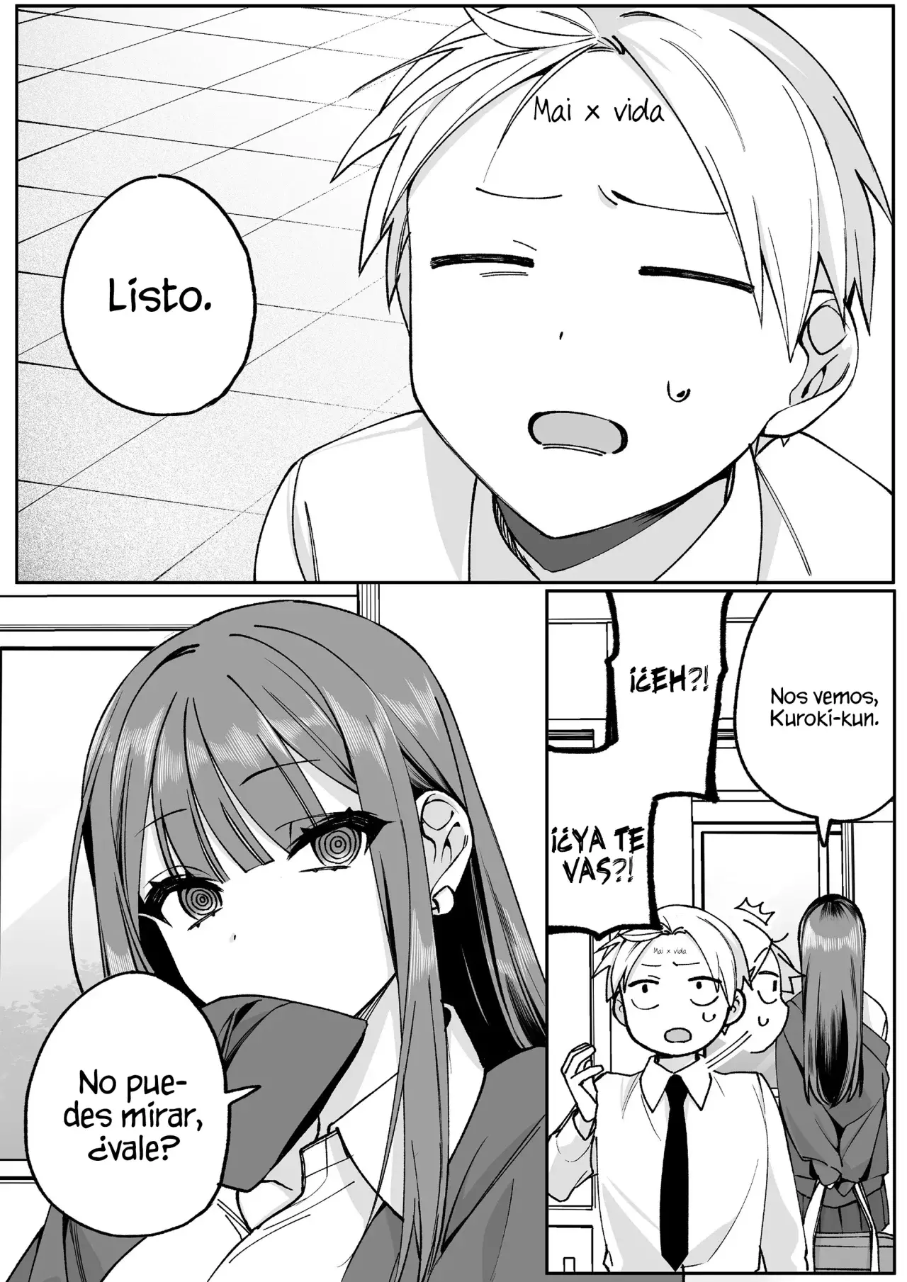 Esa chica es linda... ¿pero peligrosa? Capitulo 71: ¿Hoy es Halloween? Chihara-san página 12