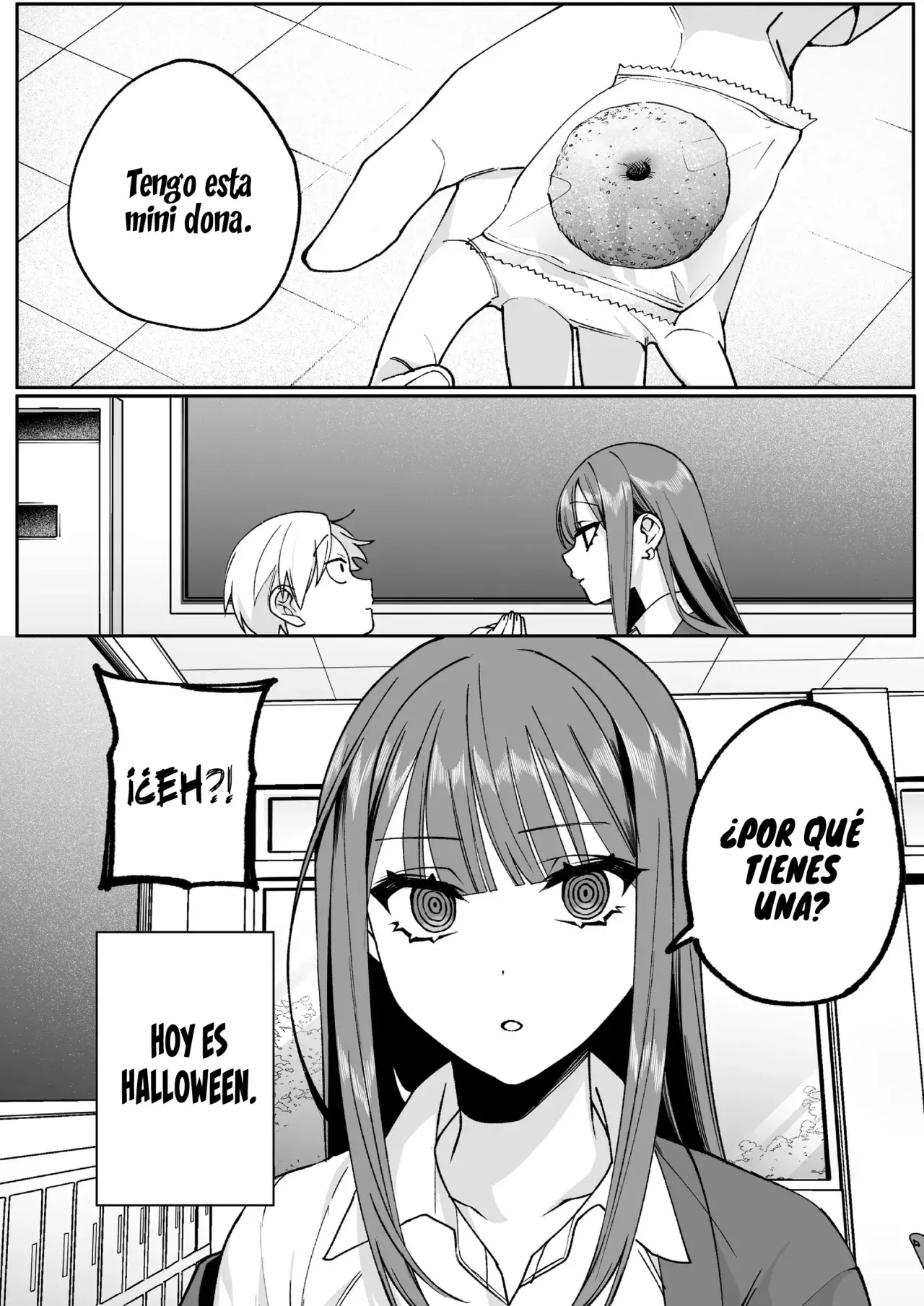 Esa chica es linda... ¿pero peligrosa? Capitulo 71: ¿Hoy es Halloween? Chihara-san página 4