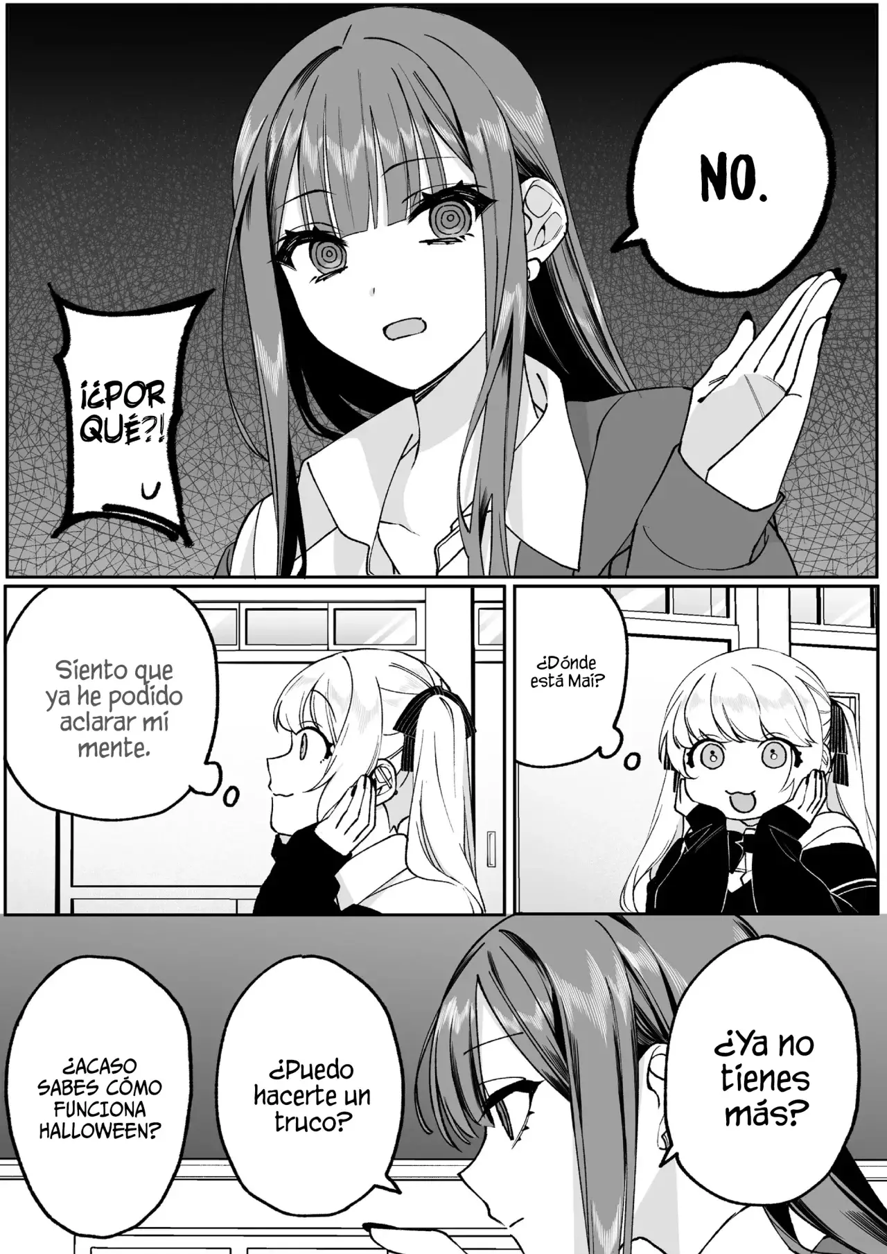 Esa chica es linda... ¿pero peligrosa? Capitulo 71: ¿Hoy es Halloween? Chihara-san página 8