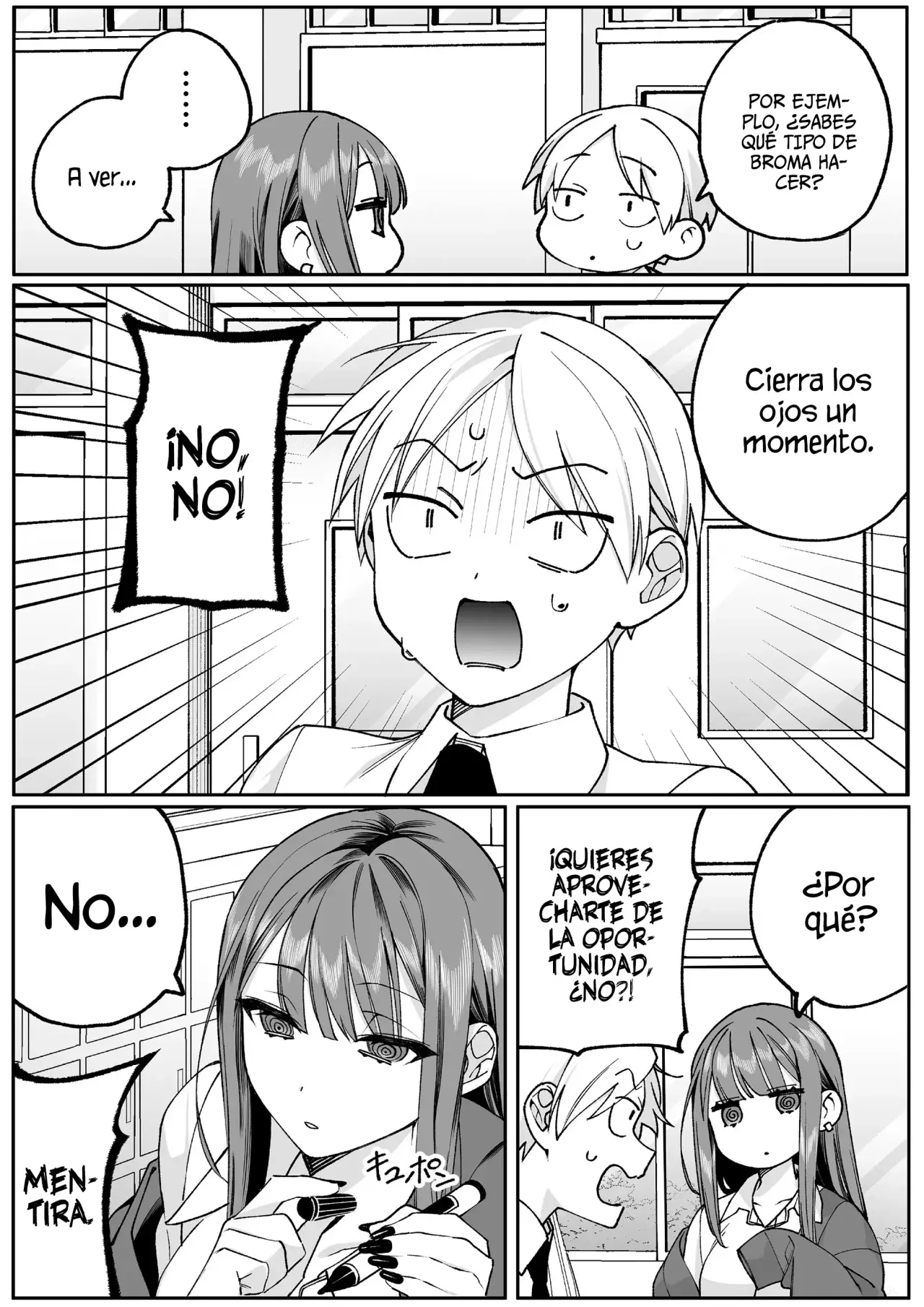 Esa chica es linda... ¿pero peligrosa? Capitulo 71: ¿Hoy es Halloween? Chihara-san página 9