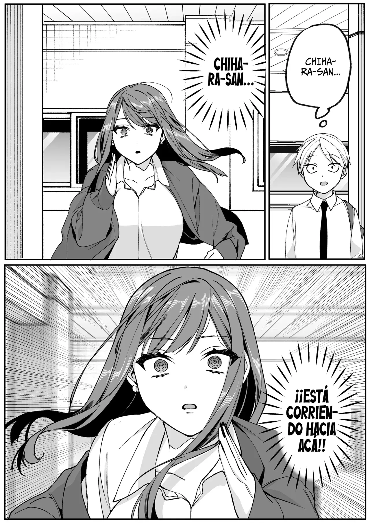 Esa chica es linda... ¿pero peligrosa? Capitulo 73: ¿Estabas aquí? Kuroki-kun página 6