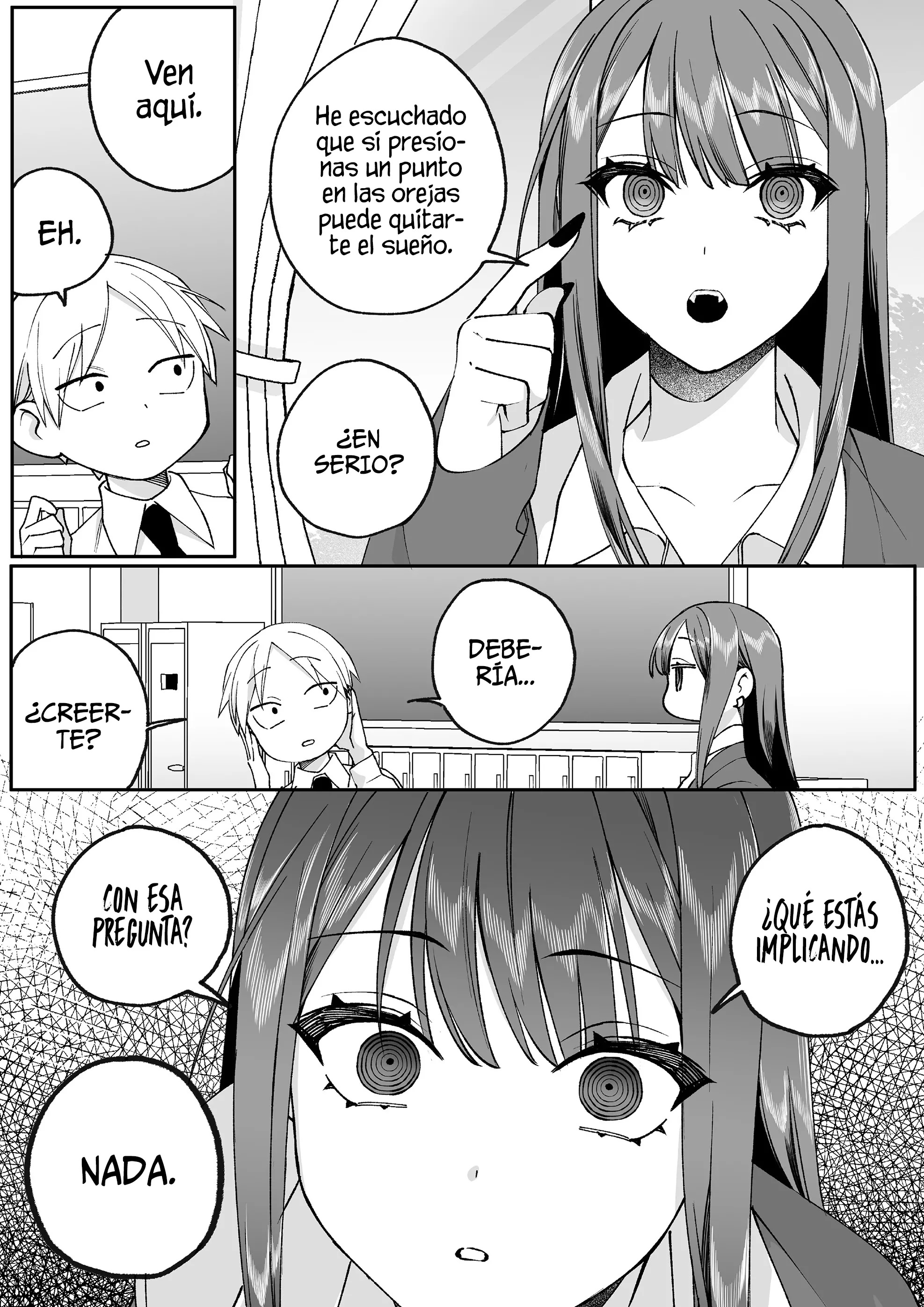 Esa chica es linda... ¿pero peligrosa? Capitulo 76 página 8