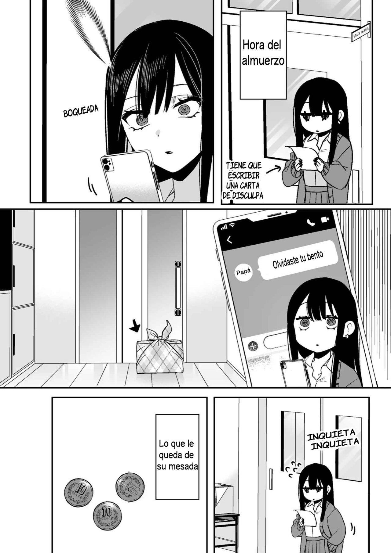 Esa chica es linda... ¿pero peligrosa? Capitulo 8: ¿Todo va sin contratiempos, Chihara-san? página 12