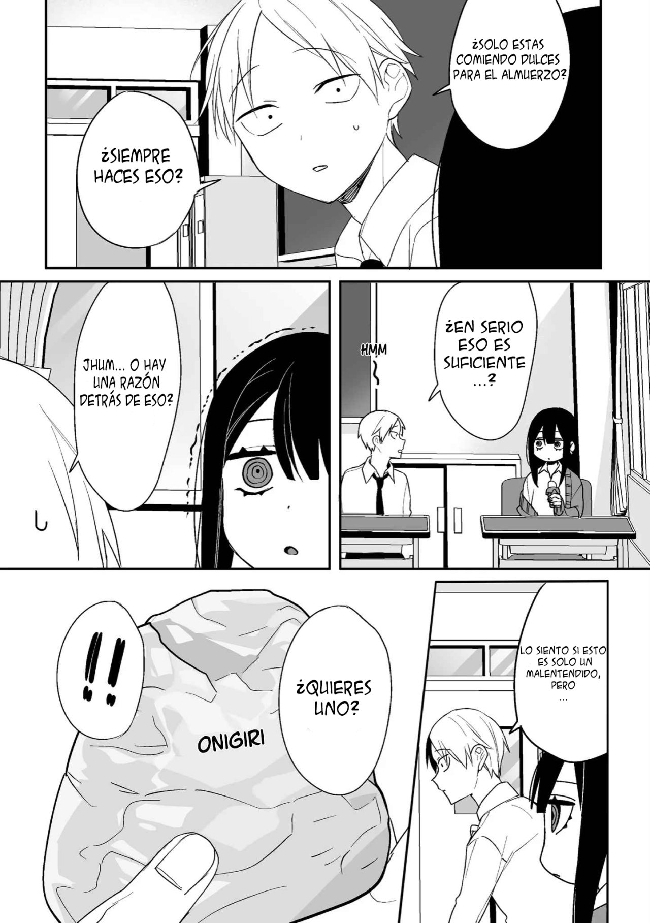 Esa chica es linda... ¿pero peligrosa? Capitulo 8: ¿Todo va sin contratiempos, Chihara-san? página 14